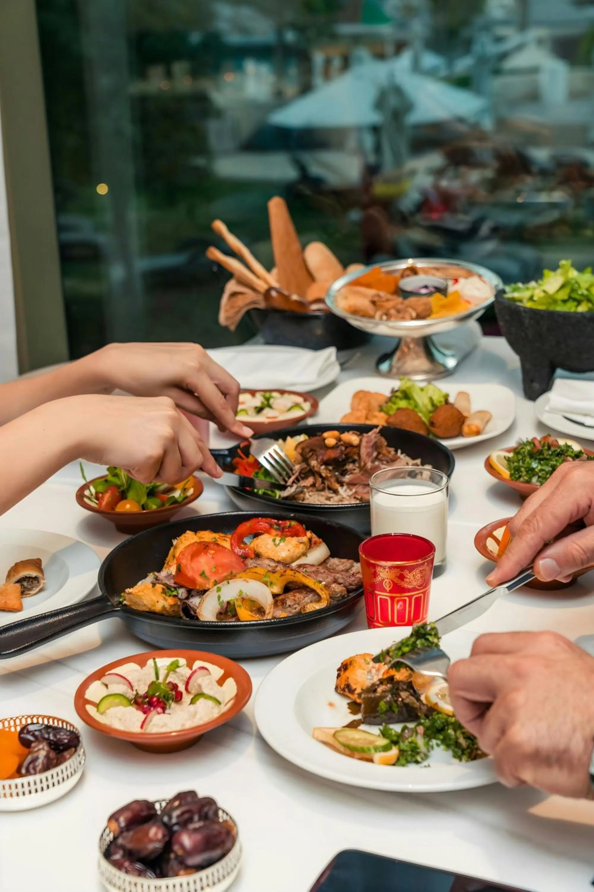 Restaurant/places to eat in Sheraton Abu Dhabi Hotel & Resort