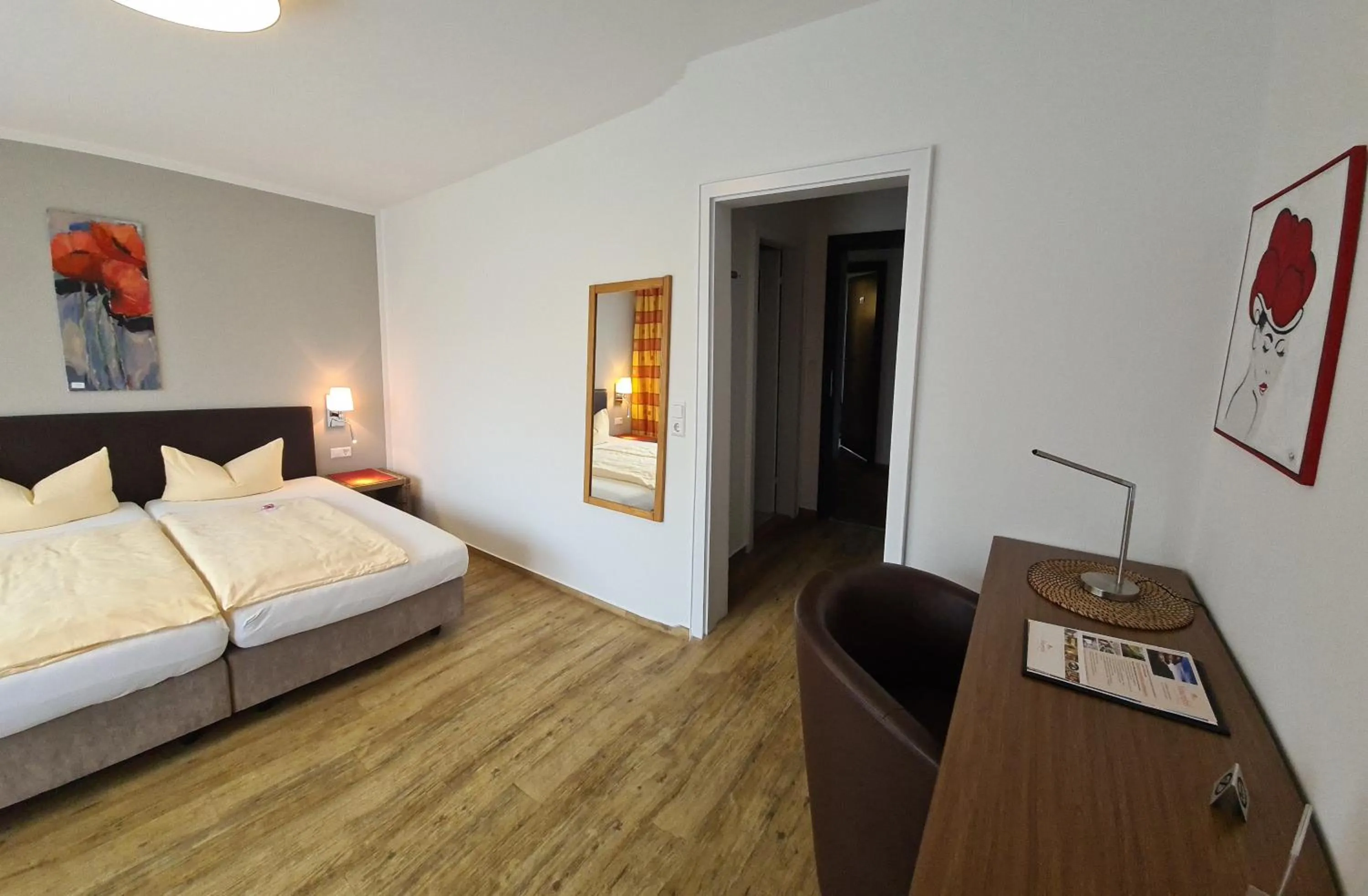 Photo of the whole room, Bed in Hotel Neuenfels