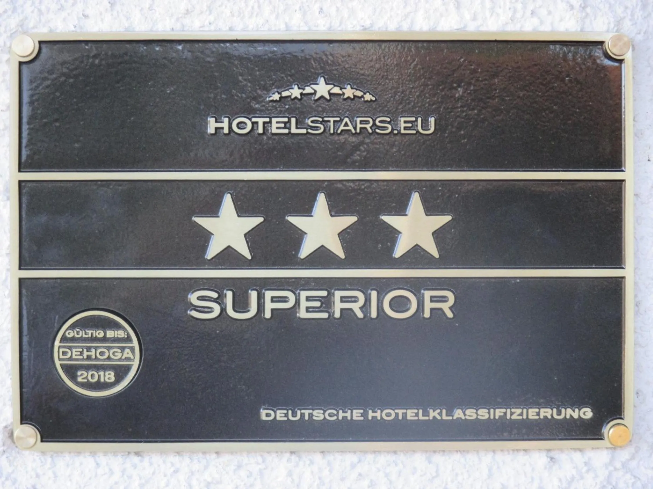 Certificate/Award in Hotel Neuenfels
