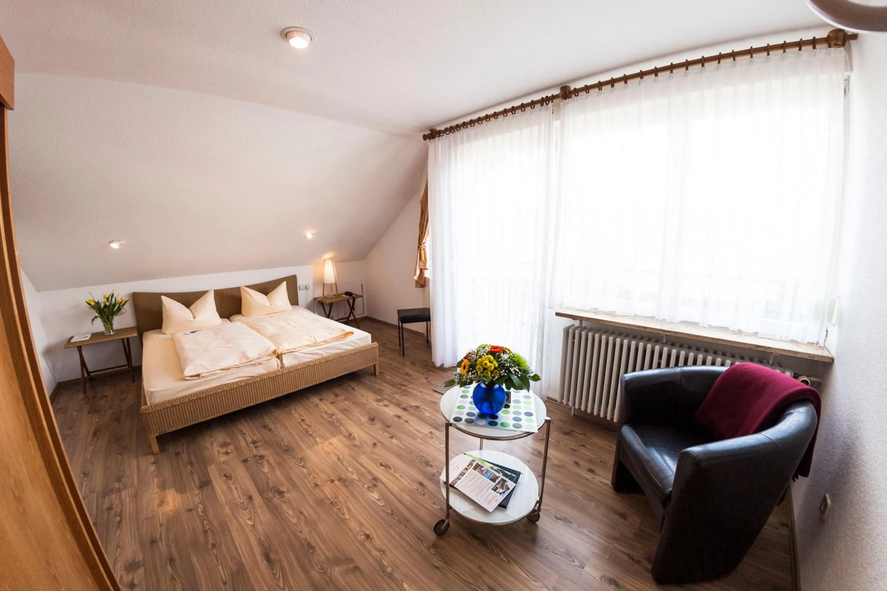 Photo of the whole room, Bed in Hotel Neuenfels