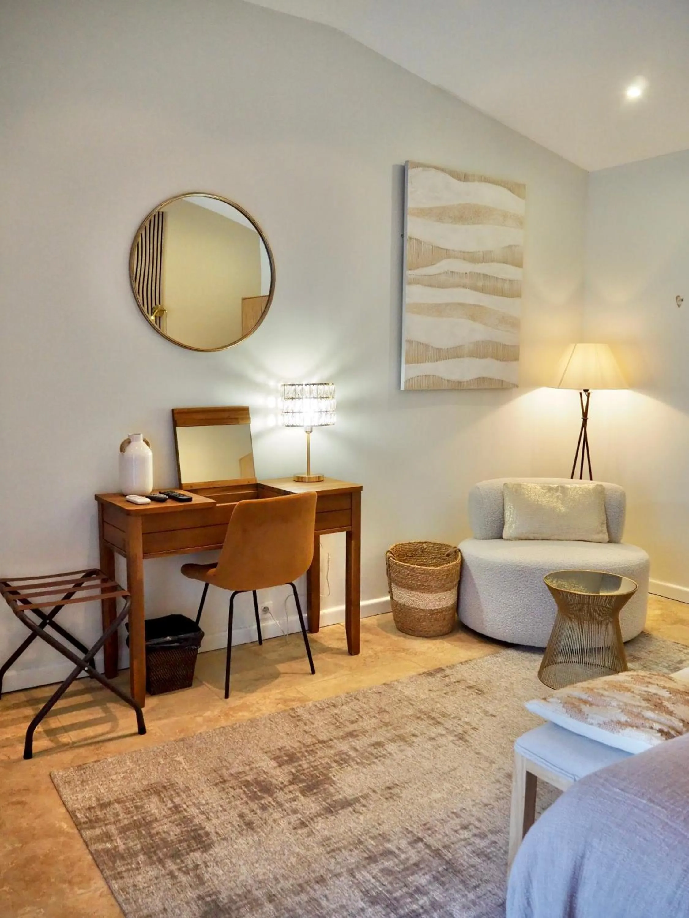 Bed in Le Jas de Joucas Hôtel-Restaurant