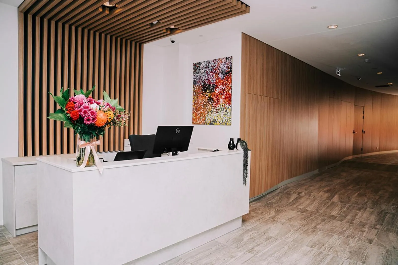 Lobby or reception in Toms Court Hotel