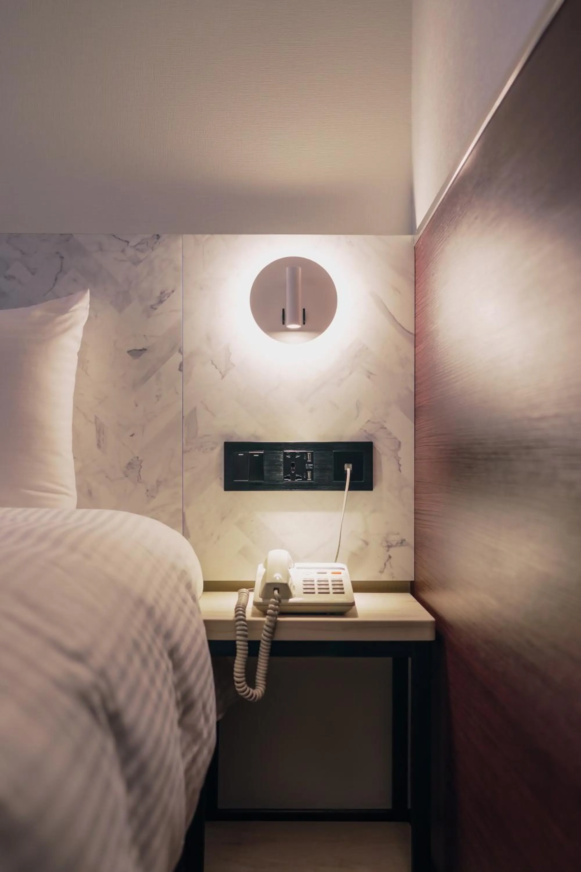 Bed in Hub Hotel - Songshan Airport Branch