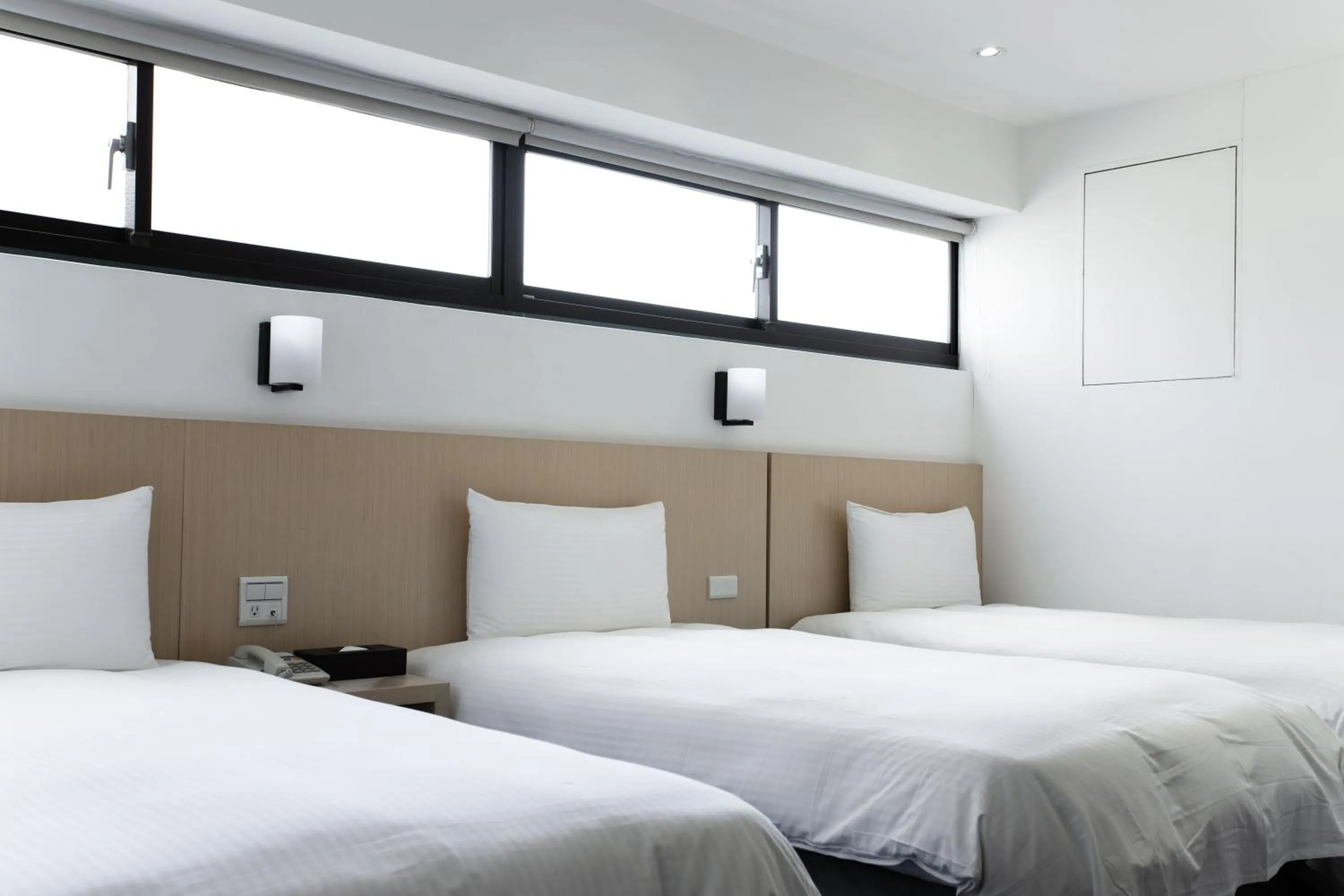 Bed in Hub Hotel - Songshan Airport Branch