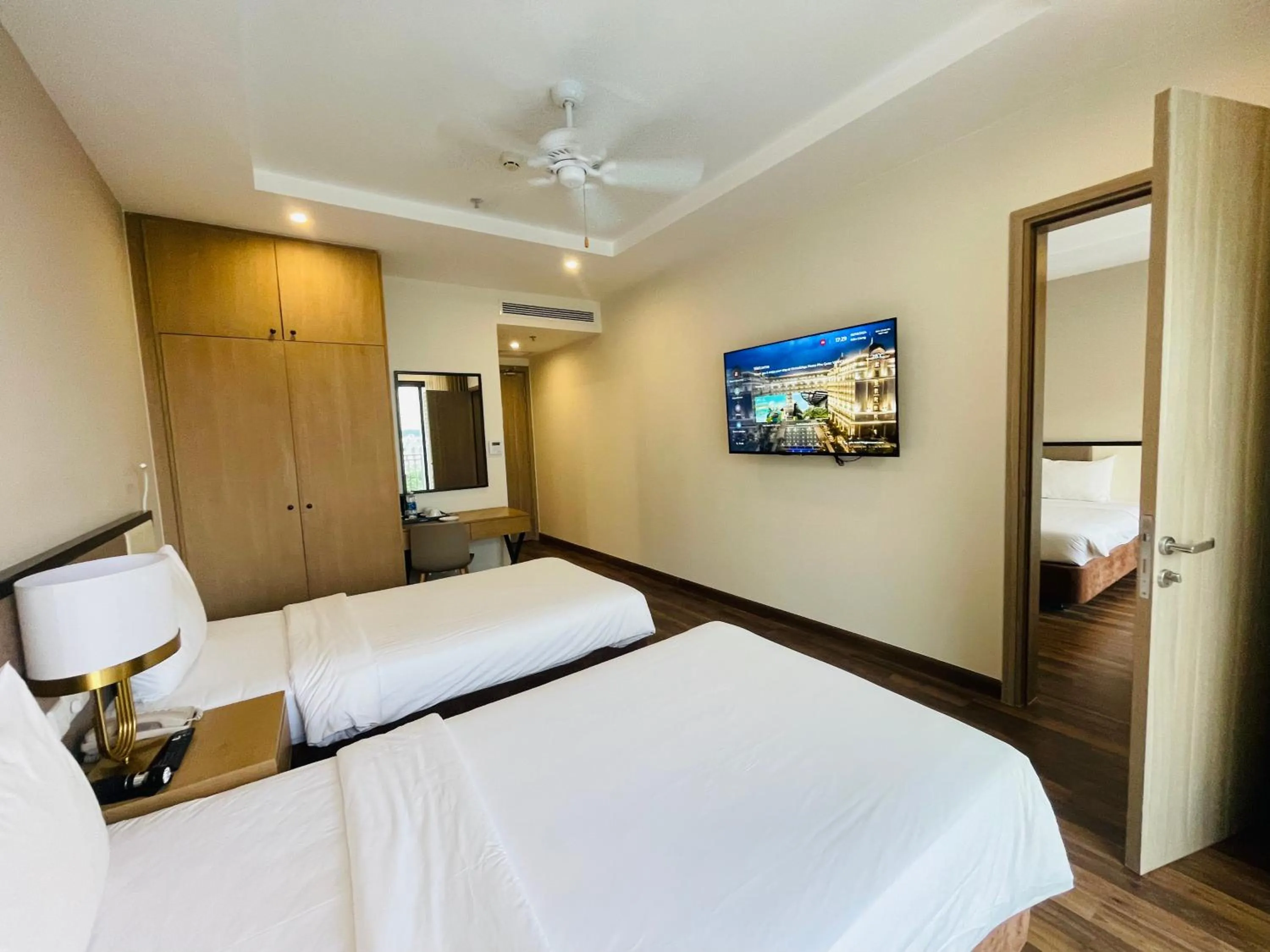 Bed in Vinholidays Fiesta Phu Quoc