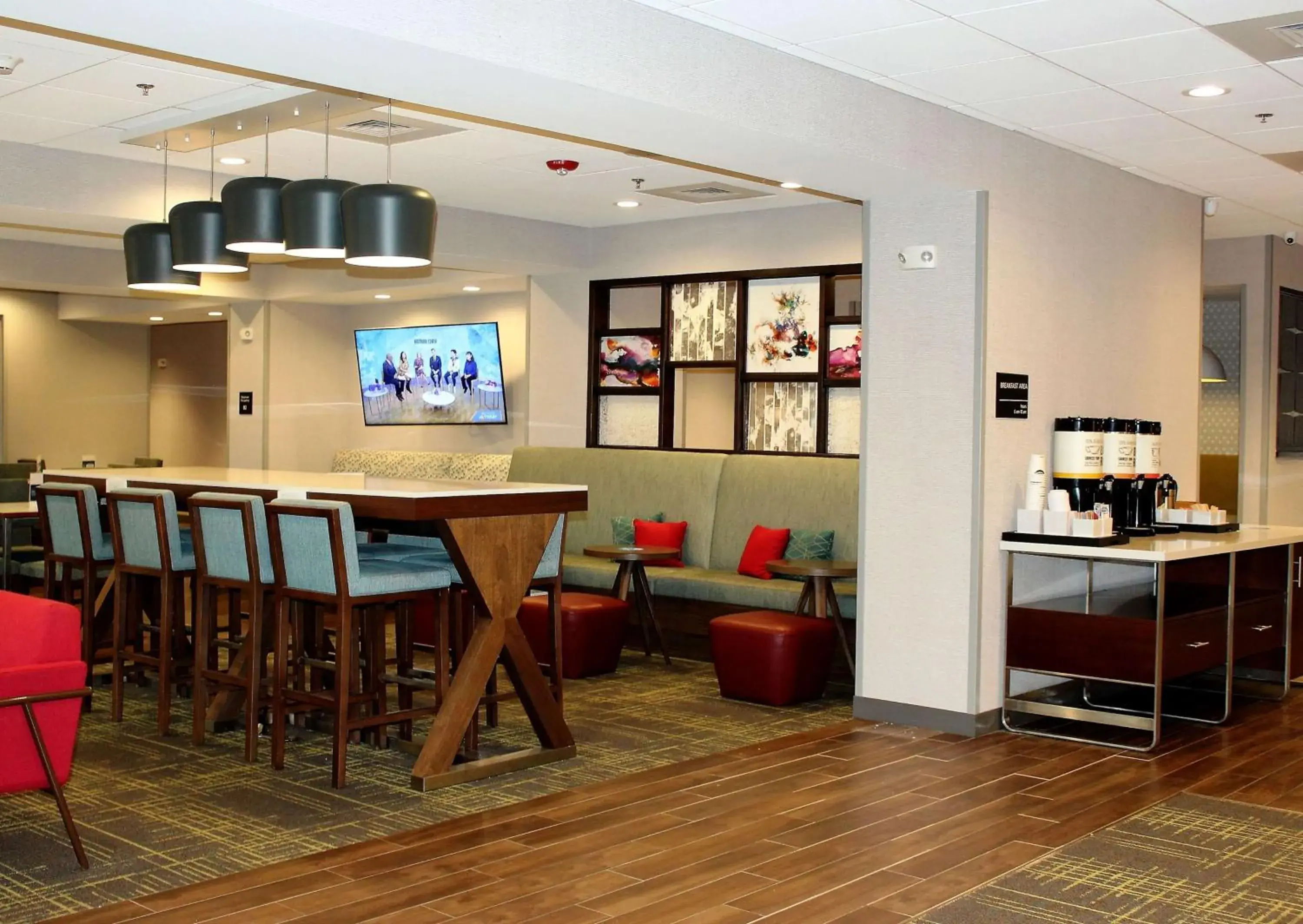 Lobby or reception in Hampton Inn Lexington Lobby or reception in Hampton Inn Lexington
