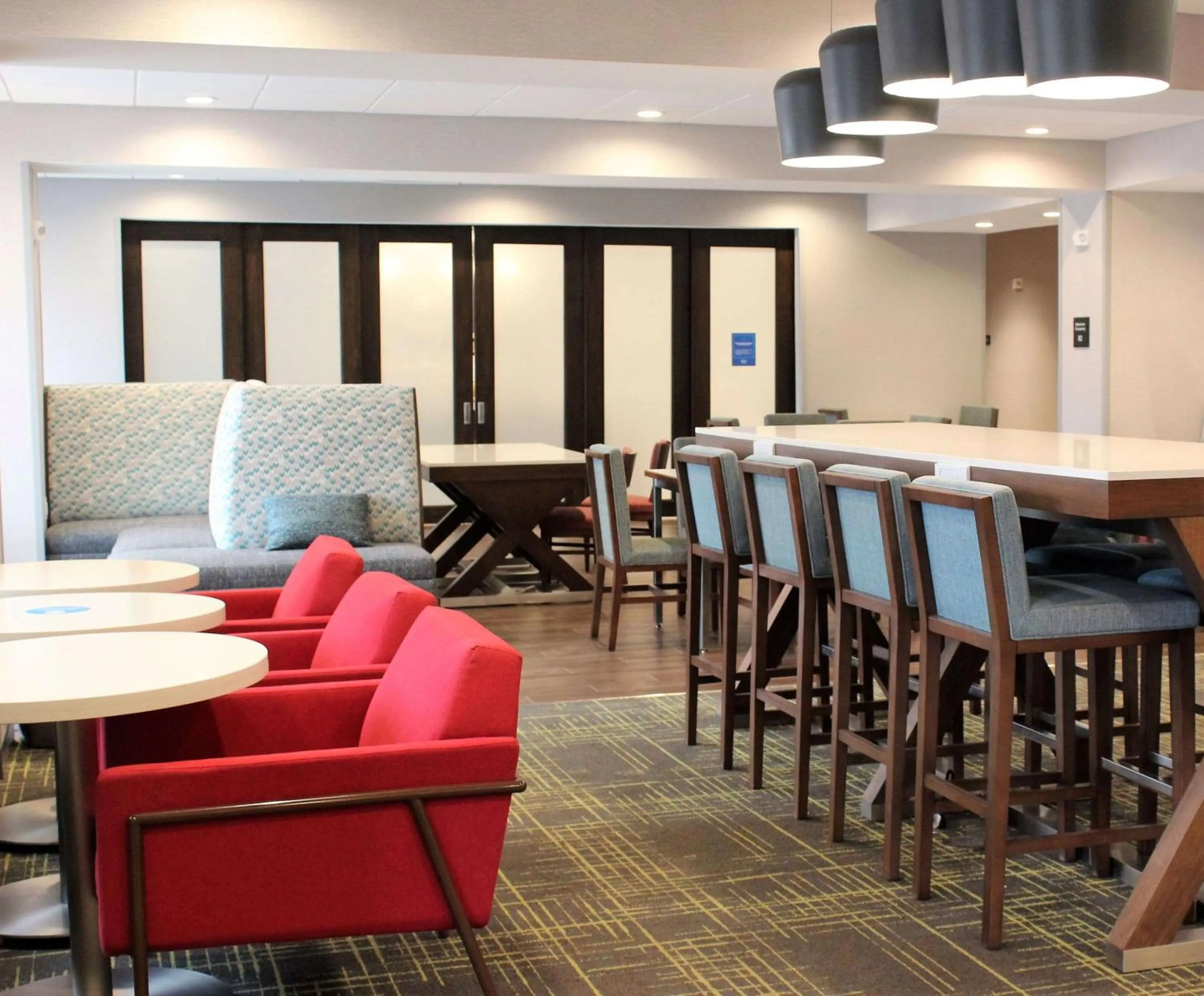 Lobby or reception in Hampton Inn Lexington