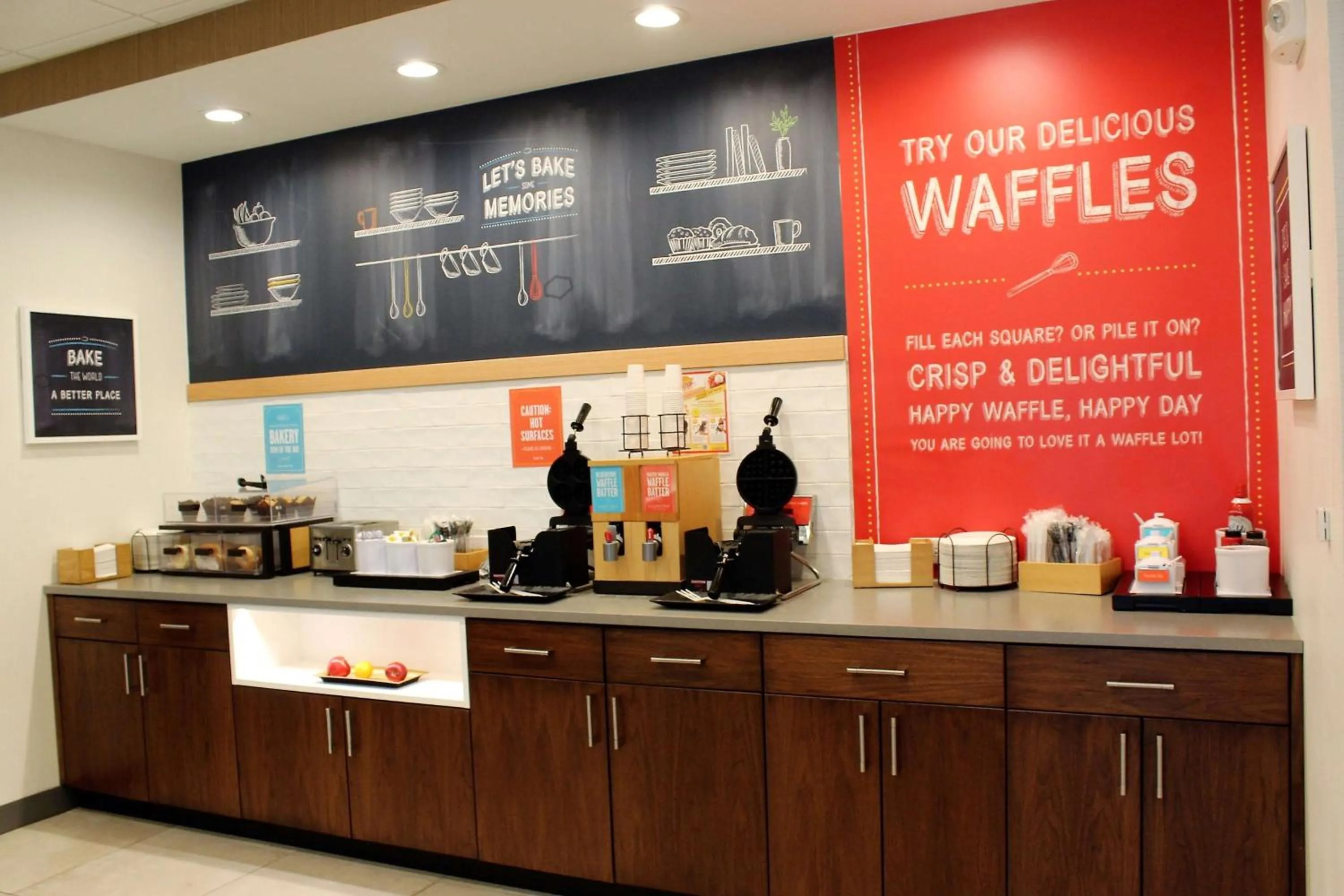 Breakfast in Hampton Inn Lexington