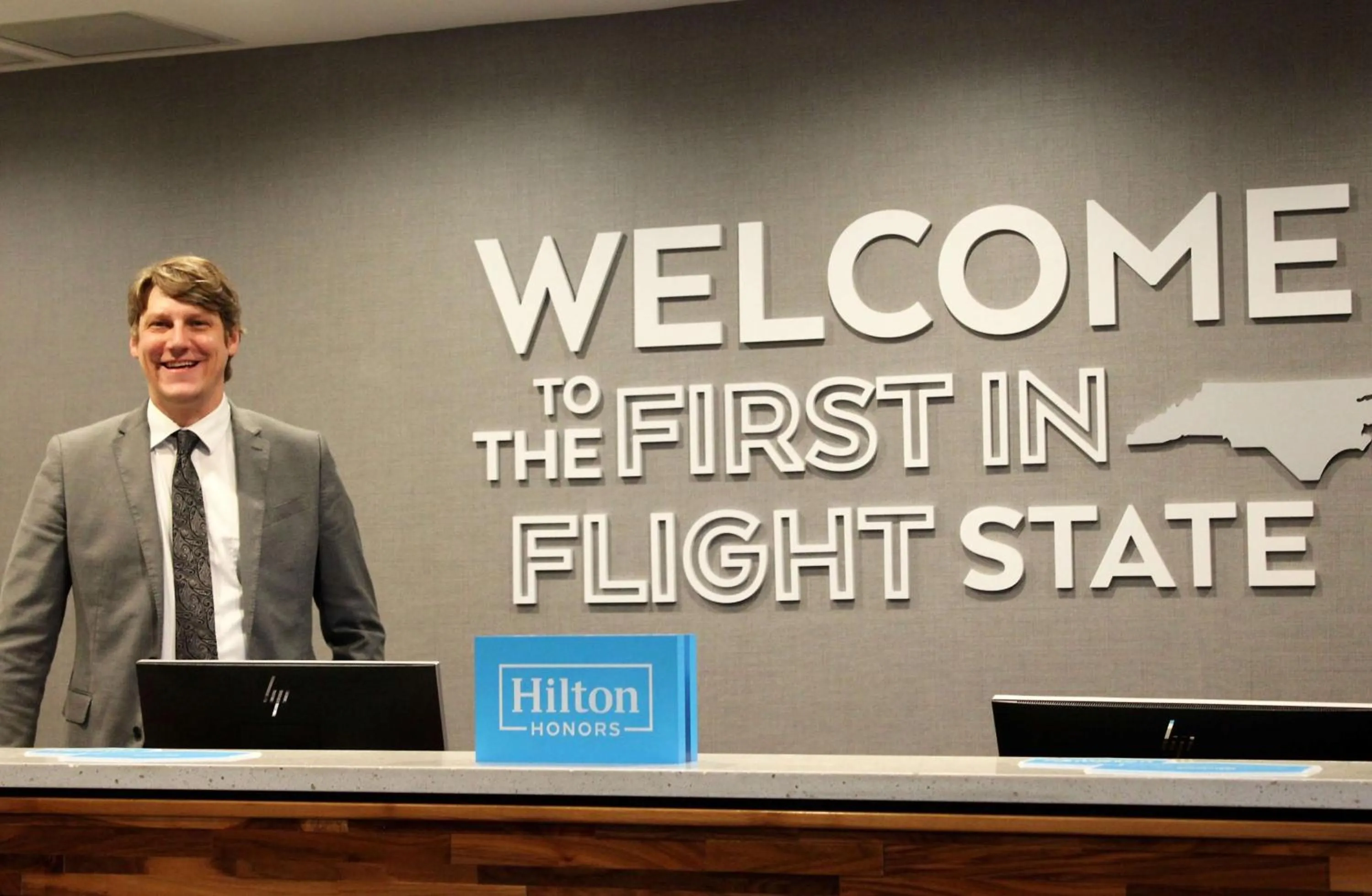 Lobby or reception in Hampton Inn Lexington