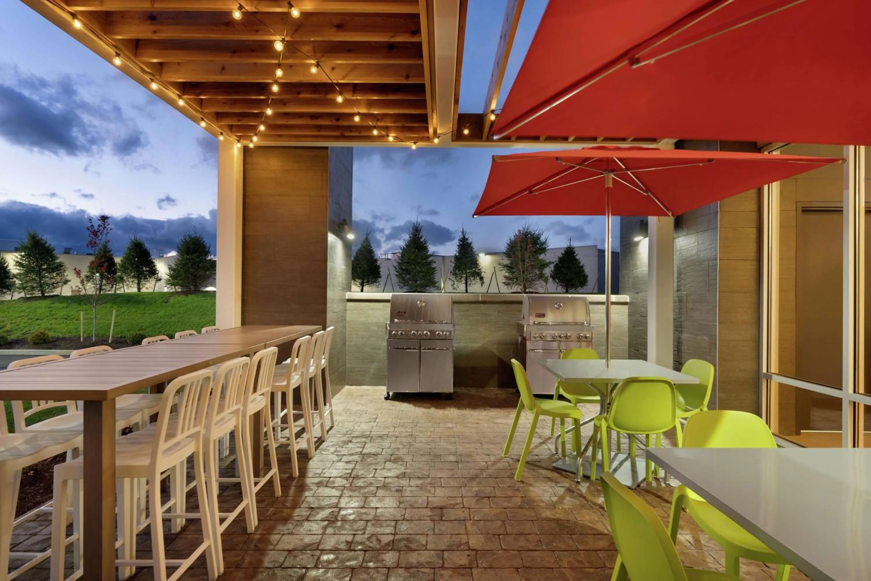 Patio in Home2 Suites By Hilton Martinsburg, Wv