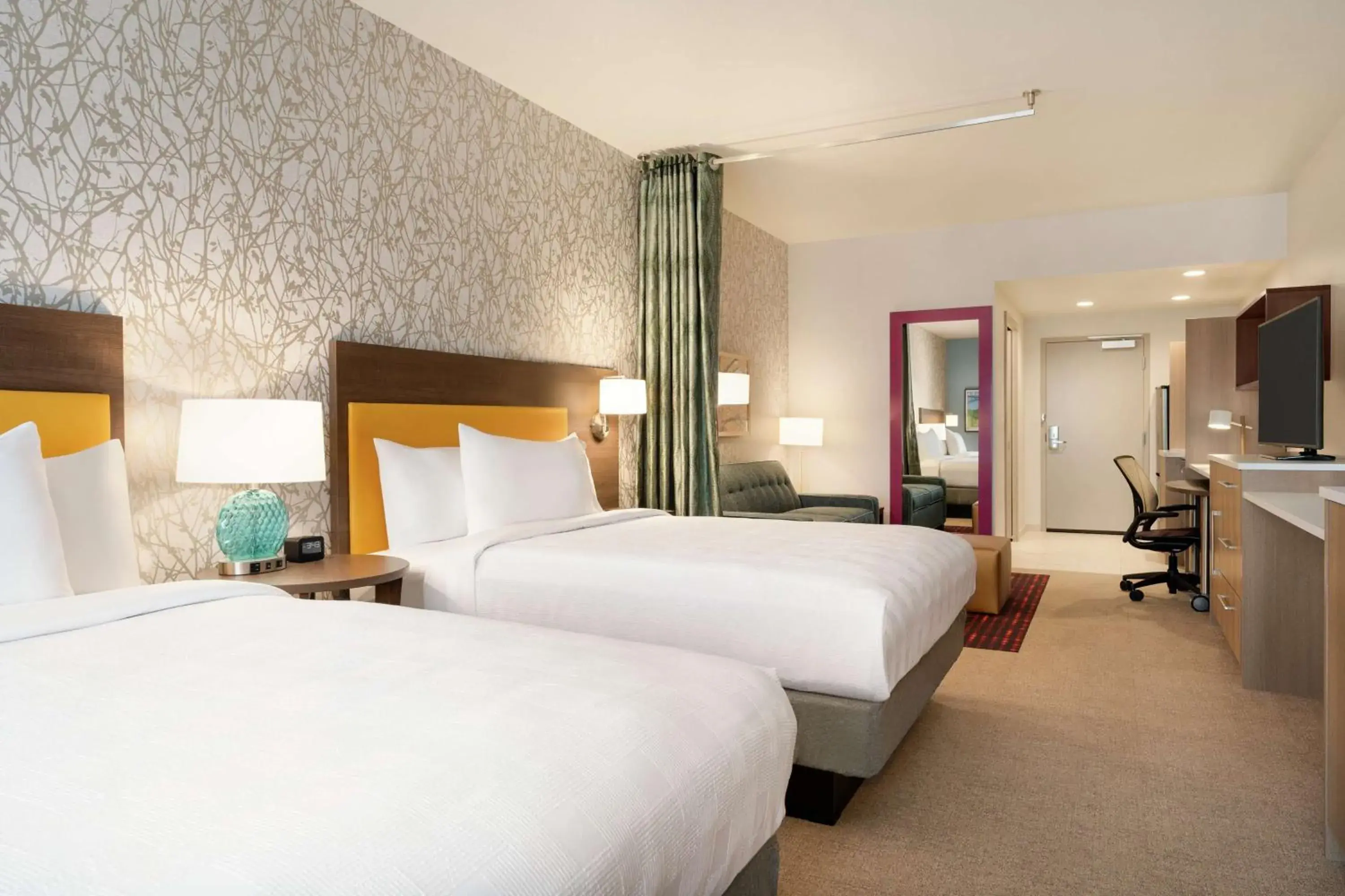 Studio Suite with Two Queen Beds - Hearing Access/Non-Smoking in Home2 Suites By Hilton Martinsburg, Wv Studio Suite with Two Queen Beds - Hearing Access/Non-Smoking in Home2 Suites By Hilton Martinsburg, Wv