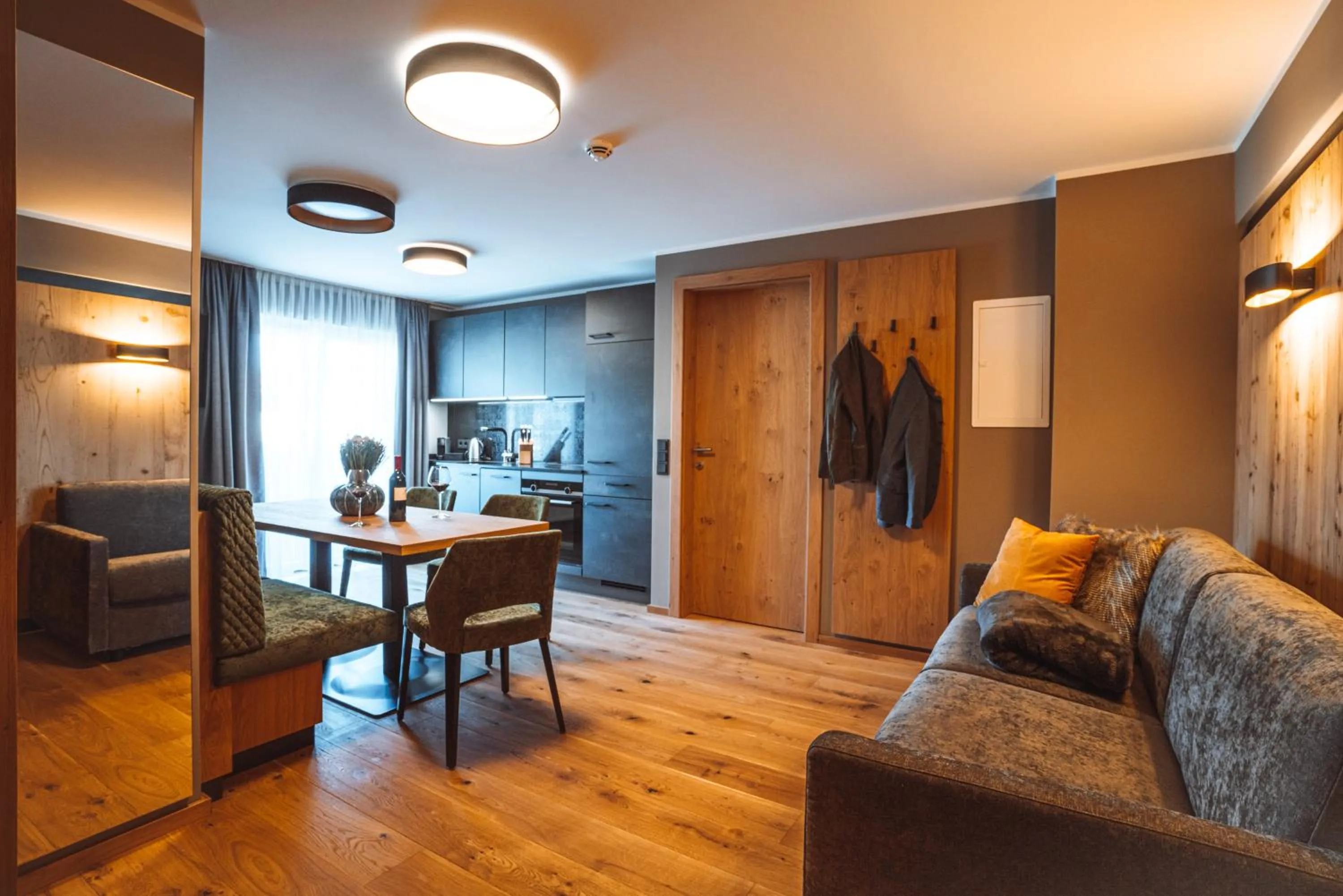 Living room in Mountainview Apartments