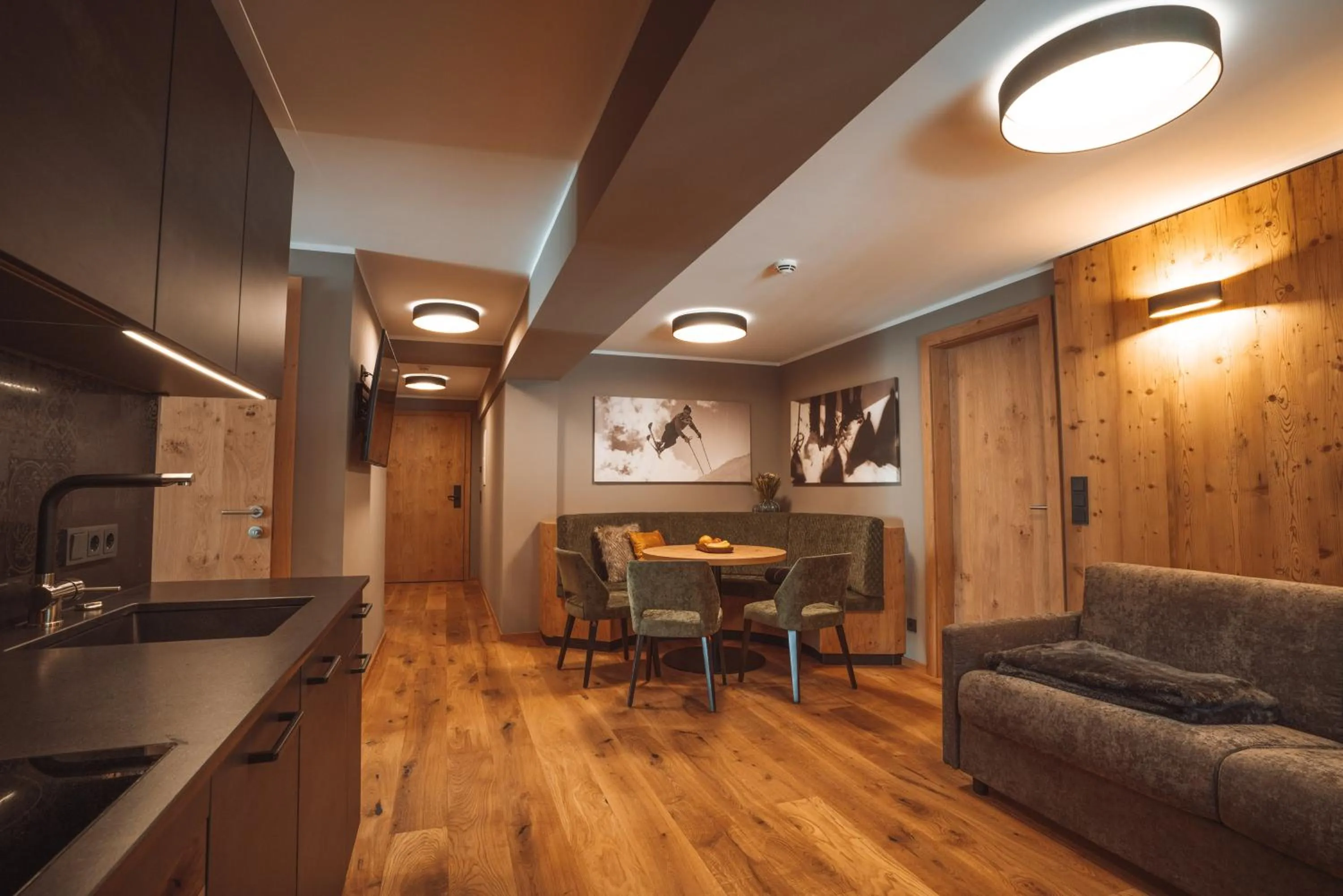 Kitchen or kitchenette in Mountainview Apartments