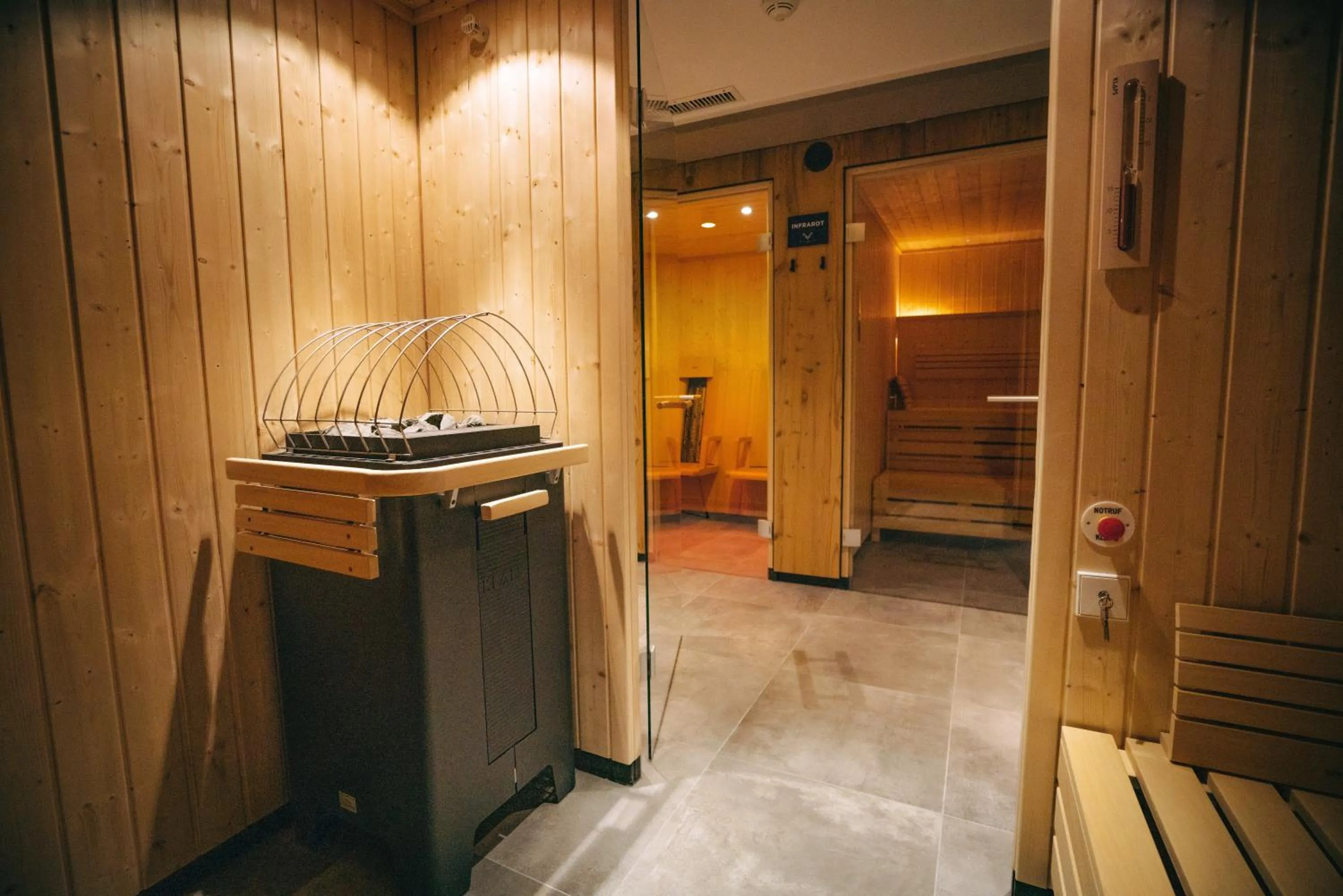 Sauna in Mountainview Apartments