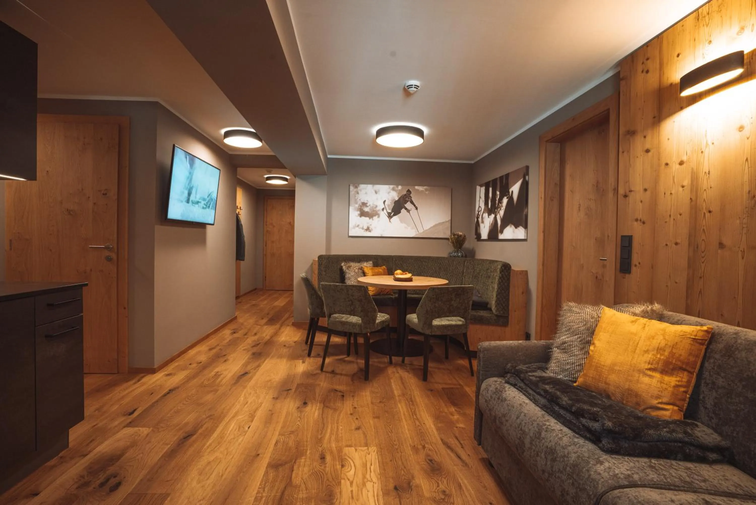 Seating area in Mountainview Apartments