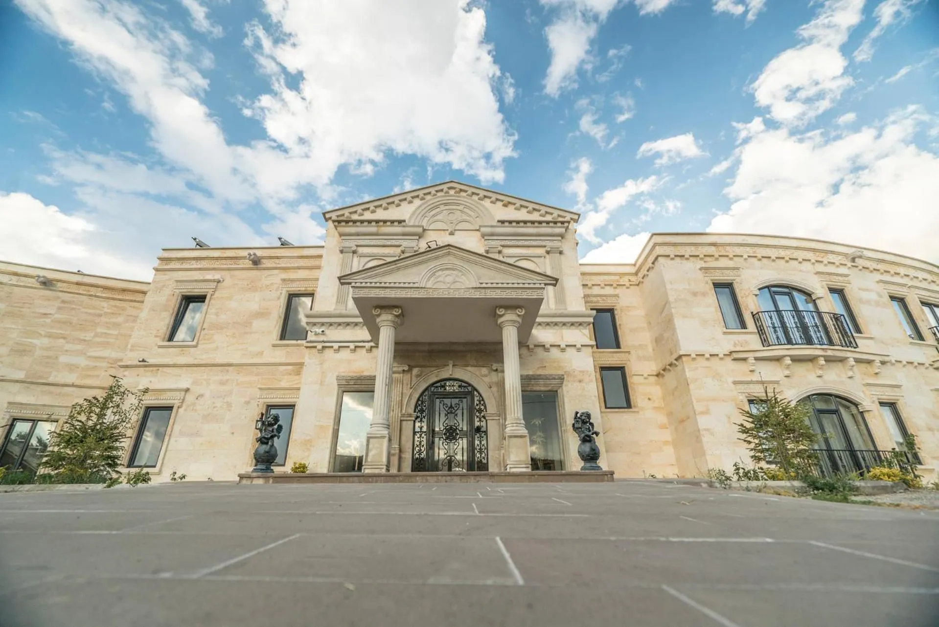 Facade/entrance in Sobek Stone House Cappadocia