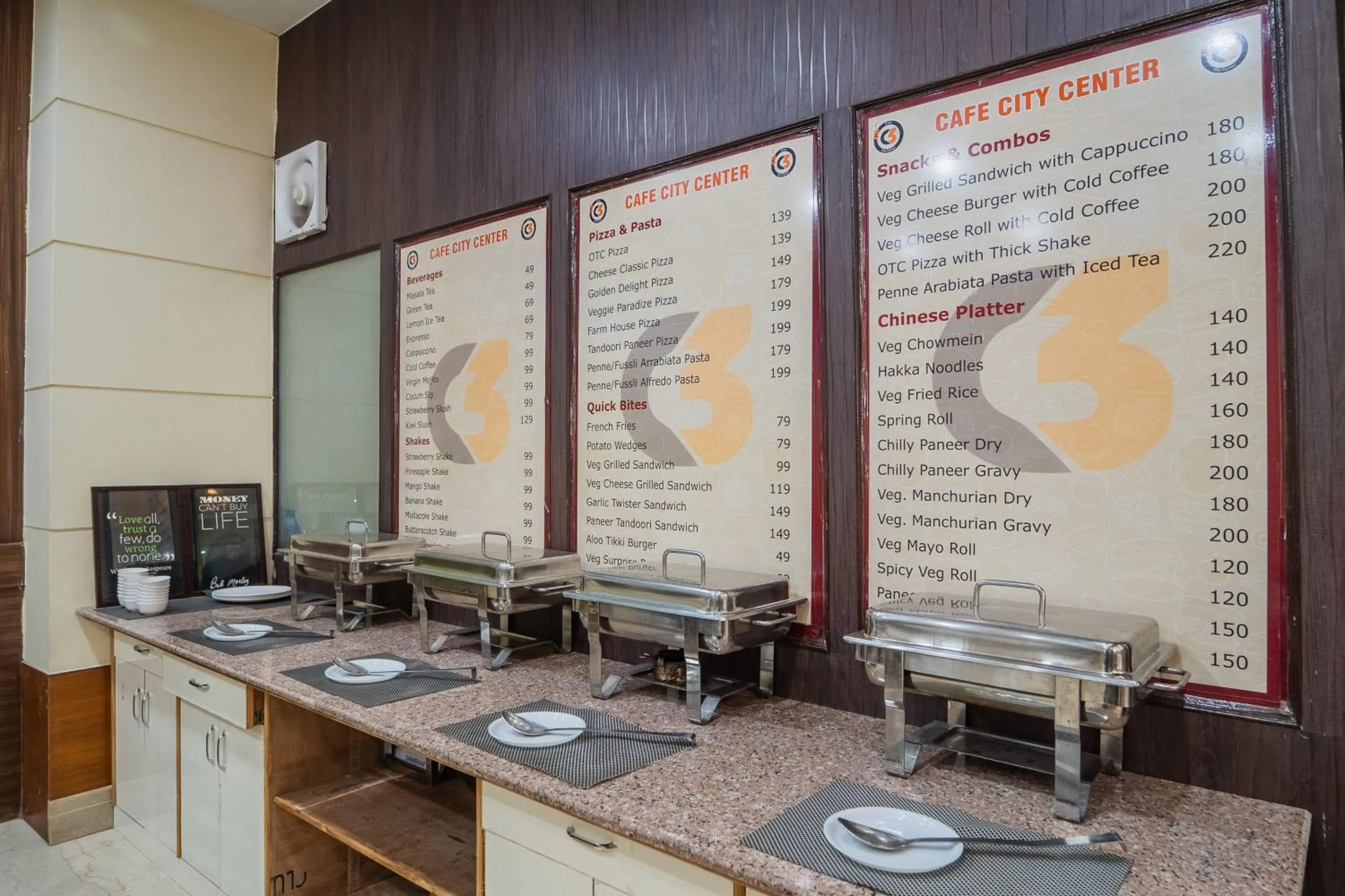 Buffet breakfast in Hotel City Square By KeyMagics