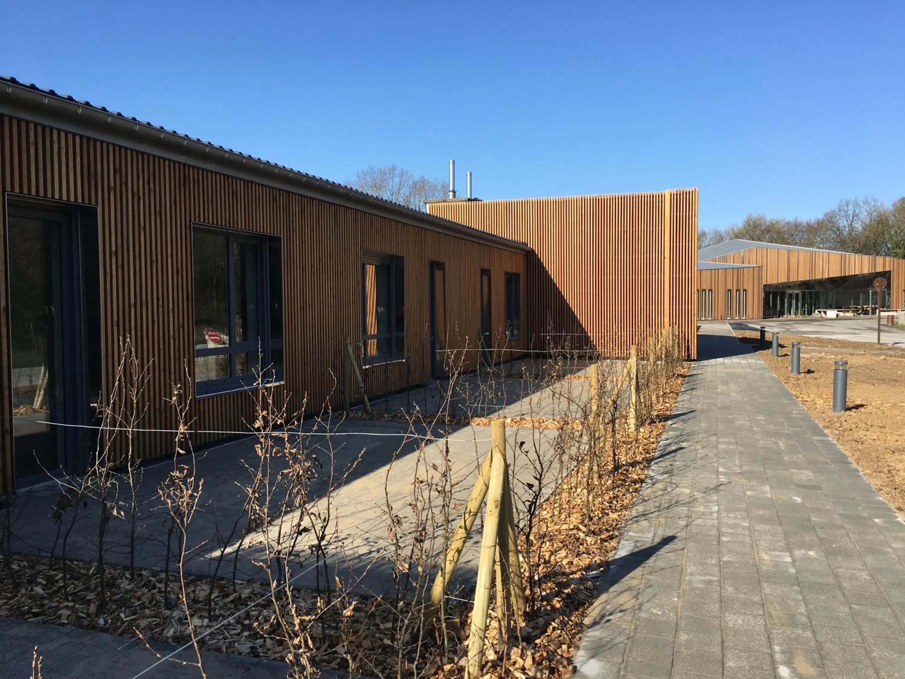 Patio in La Résidence du Parc d'Olhain