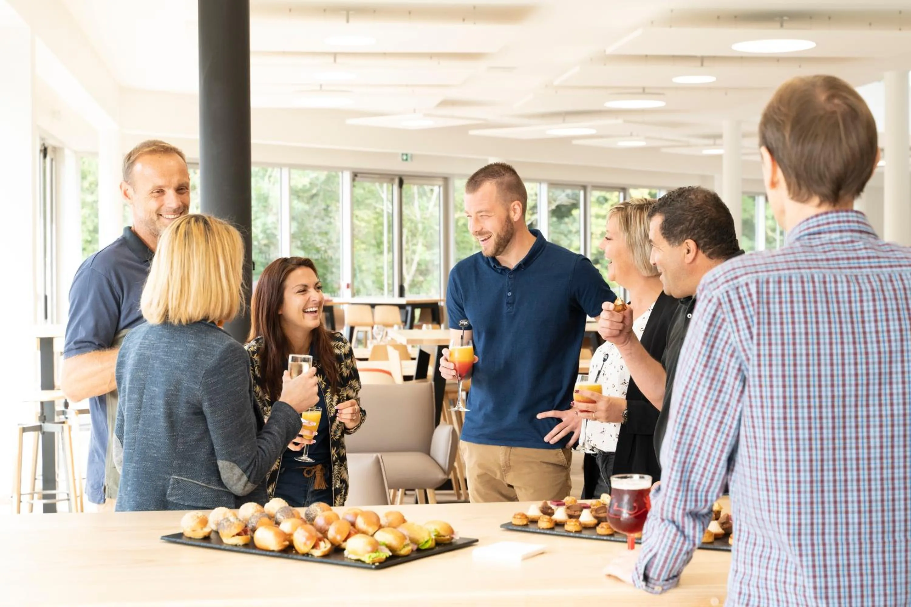 People in La Résidence du Parc d'Olhain