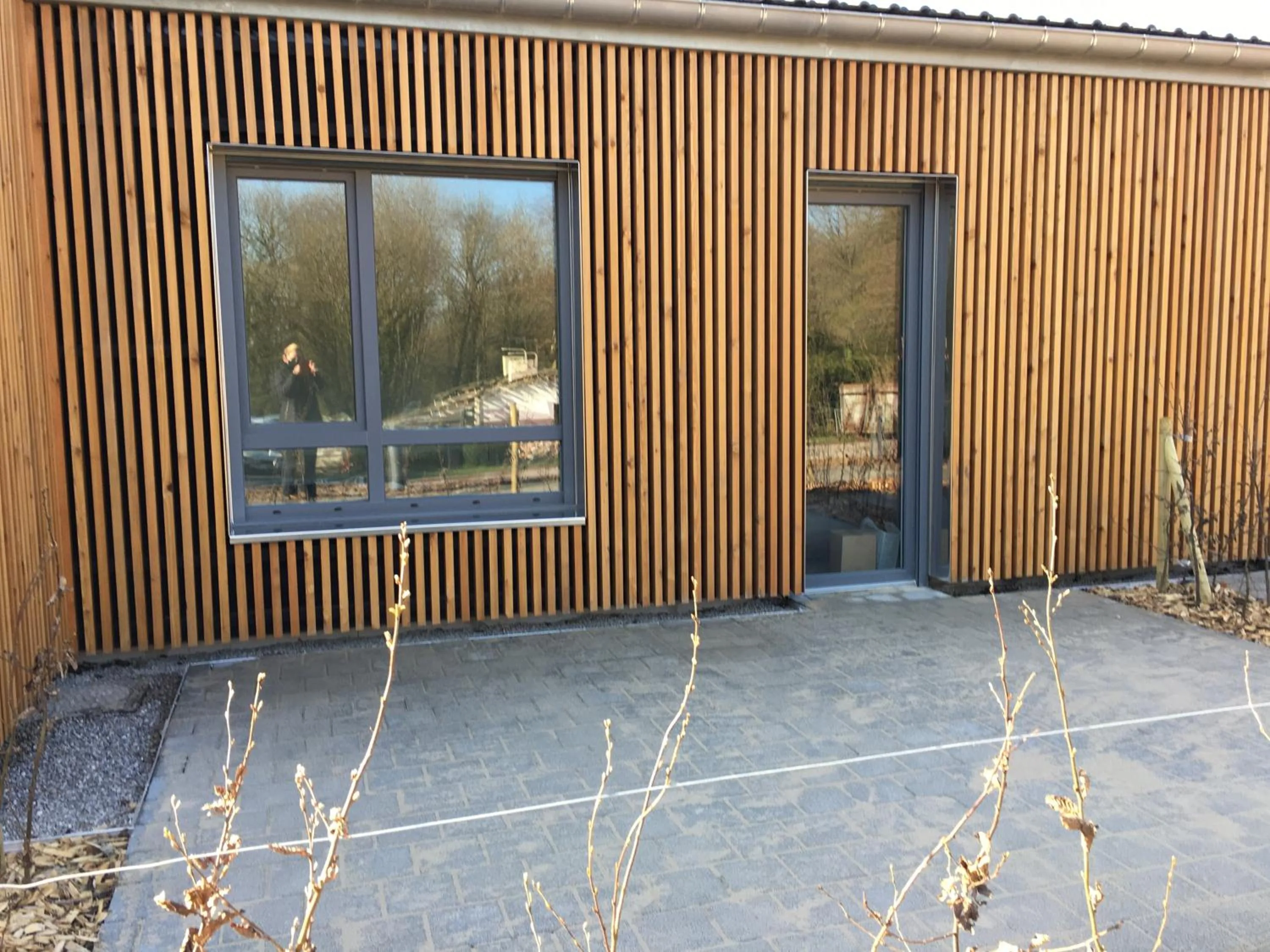 Patio in La Résidence du Parc d'Olhain