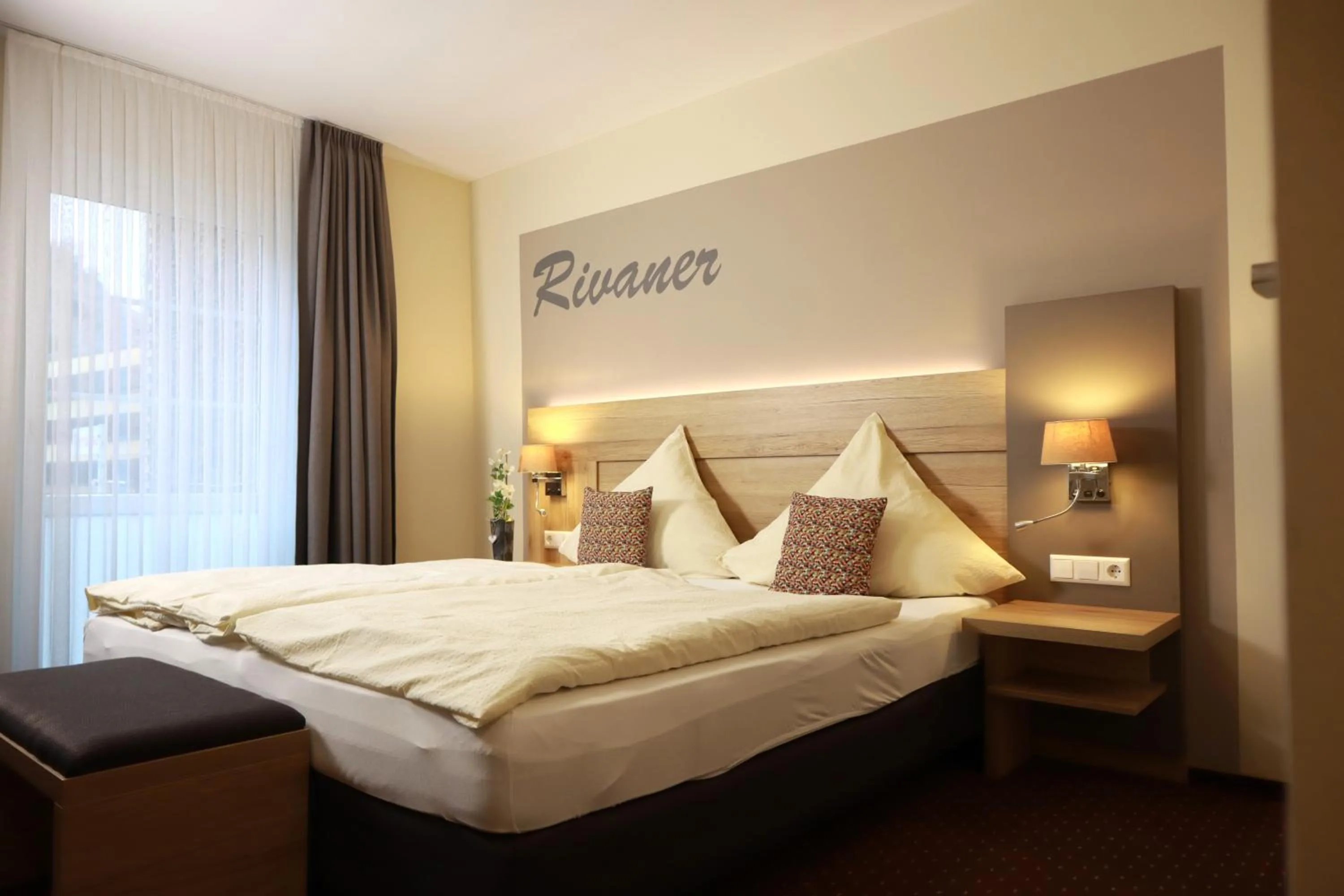 Bed in Weinhaus Gräfen