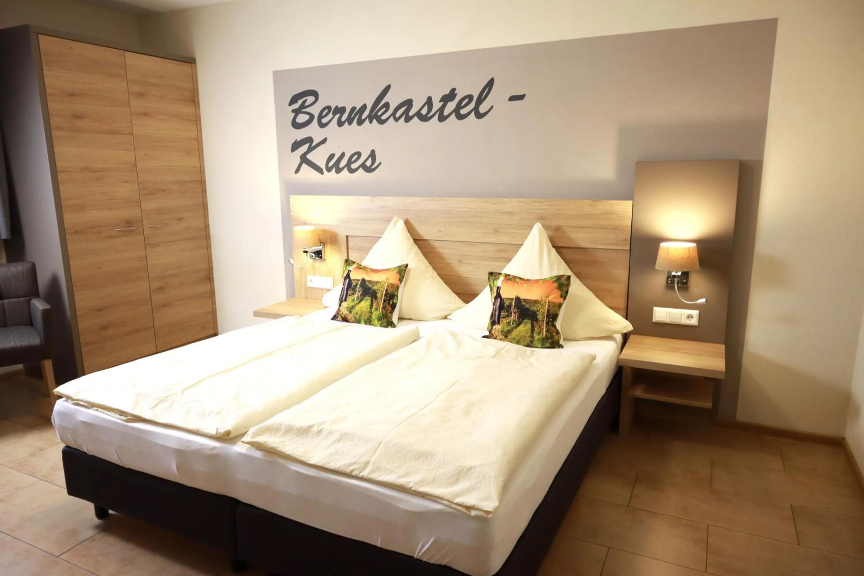 Bed in Weinhaus Gräfen