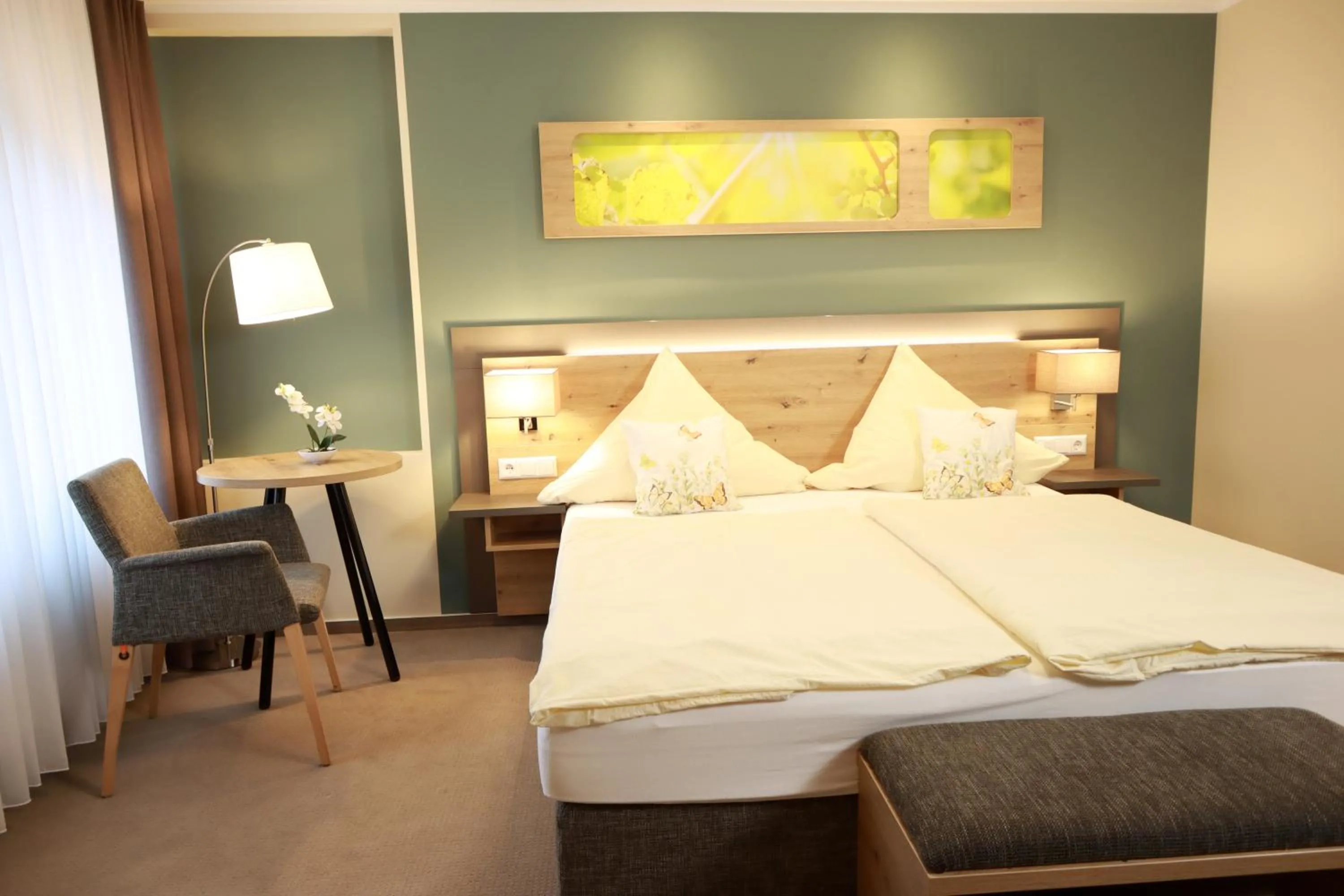 Bed in Weinhaus Gräfen