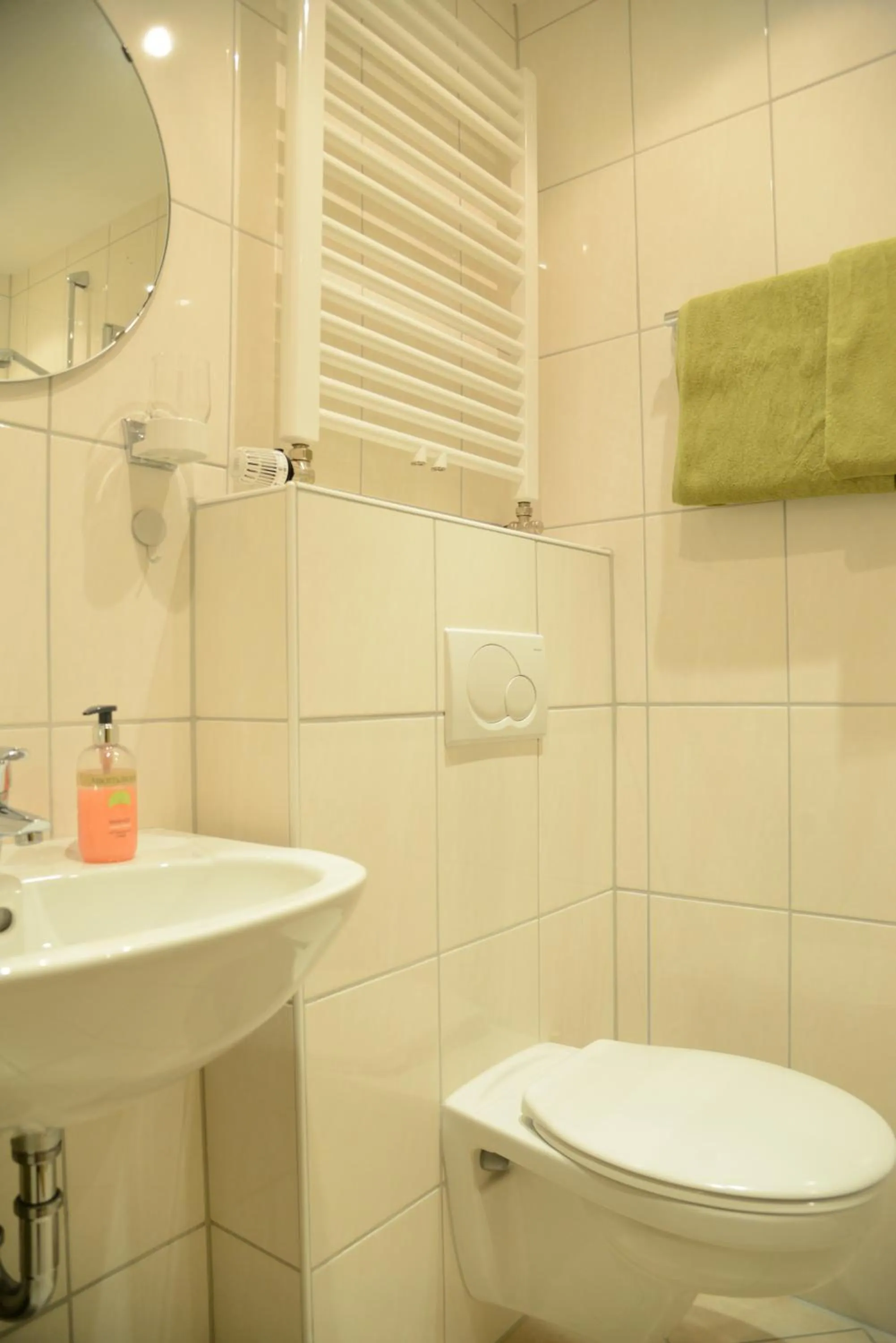 Toilet in Weinhaus Gräfen