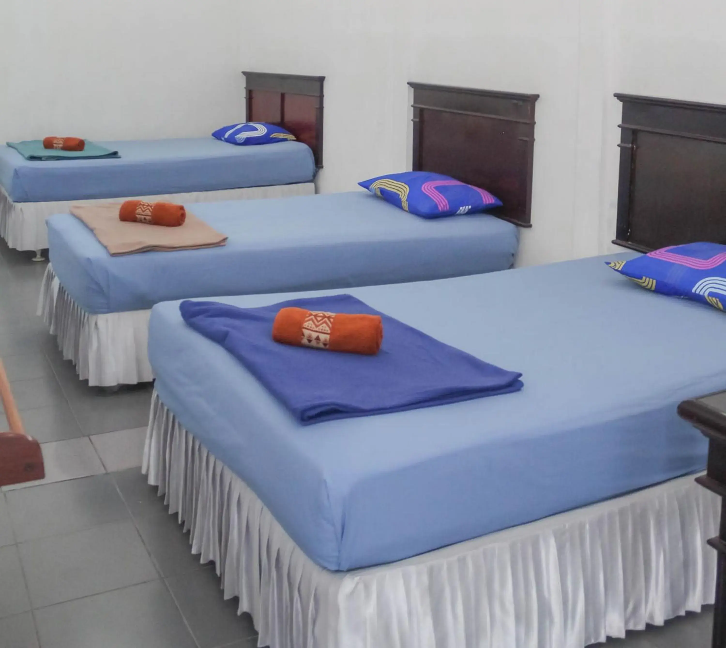 Bed in Hotel Rajawali Mitra RedDoorz Bed in Hotel Rajawali Mitra RedDoorz