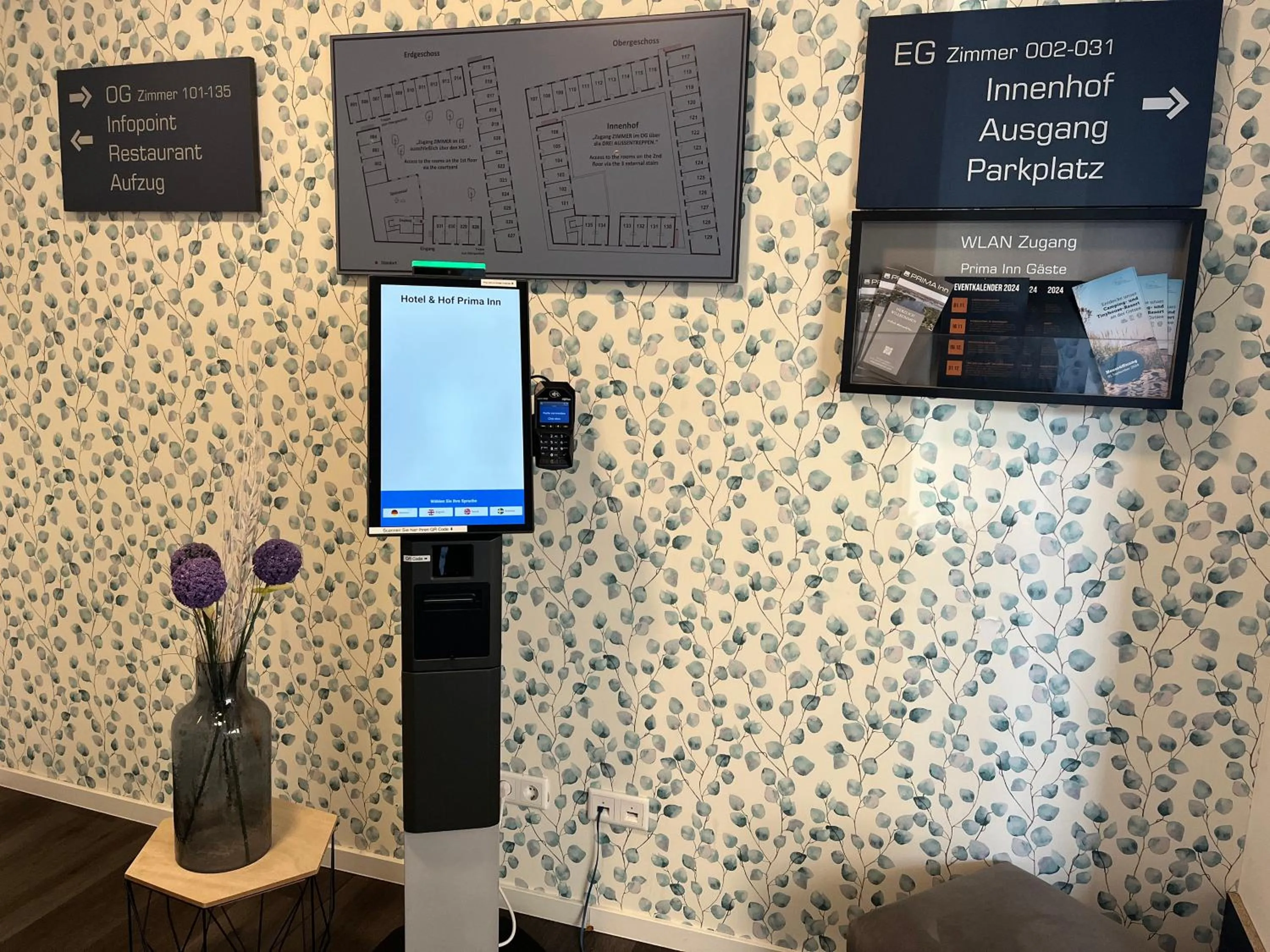 PRIMA Inn HOTEL & HOF NEURUPPIN - digitales & rezeptionsloses Motel