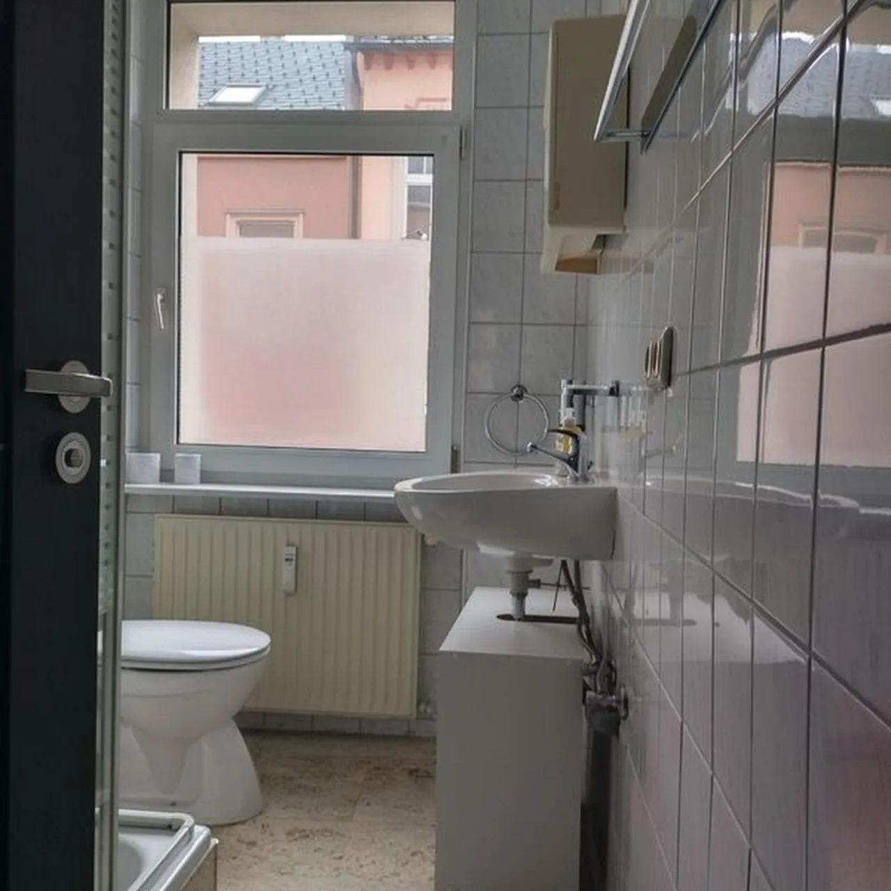 Shower in Pension Goldenes Vogtland