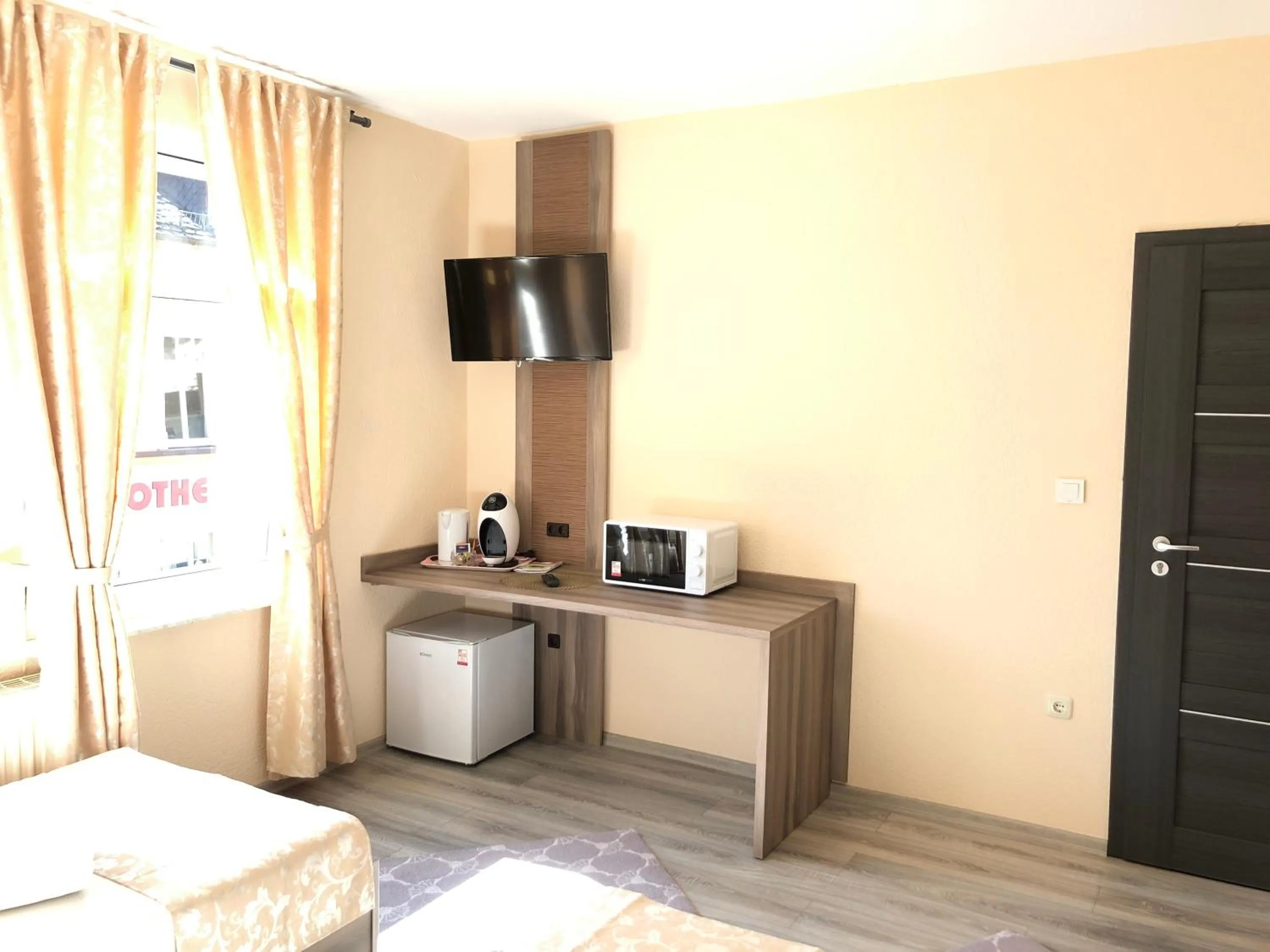 Bed in Pension Goldenes Vogtland