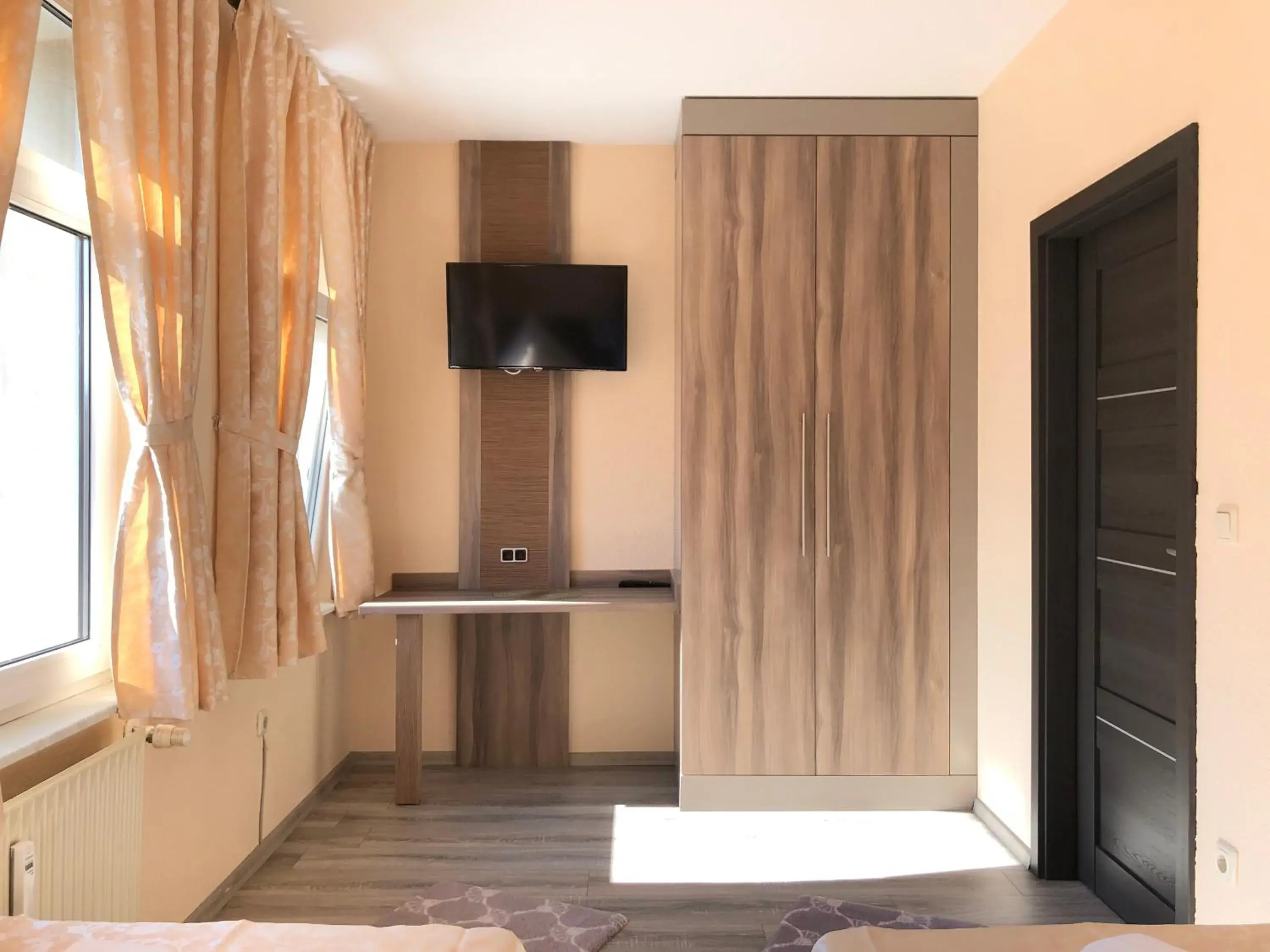 Twin Room with Shared Bathroom in Pension Goldenes Vogtland Twin Room with Shared Bathroom in Pension Goldenes Vogtland