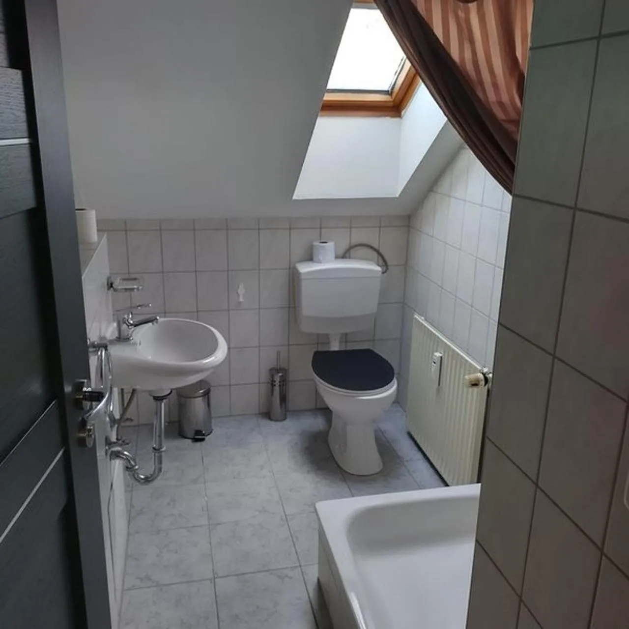 Shower in Pension Goldenes Vogtland