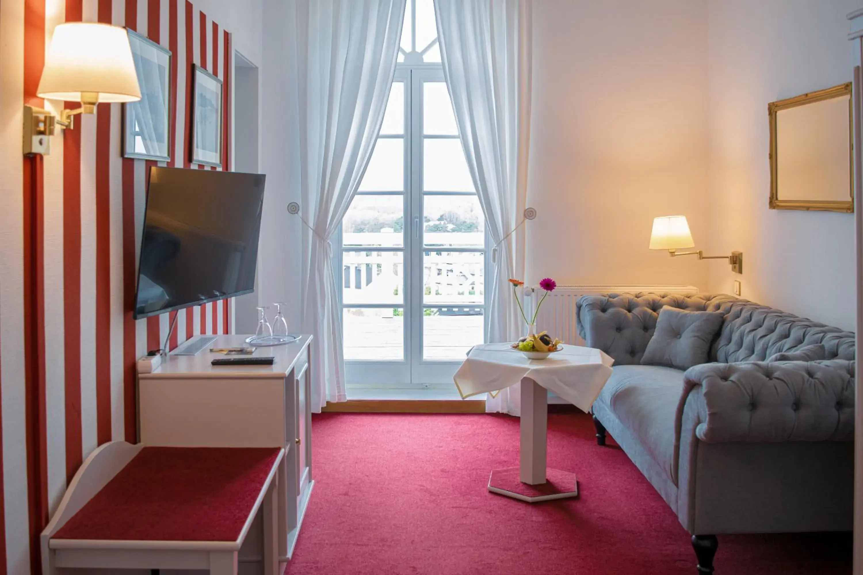 Suite with Balcony - single occupancy in Meeressterne Hotel Weißes Schloß Suite with Balcony - single occupancy in Meeressterne Hotel Weißes Schloß