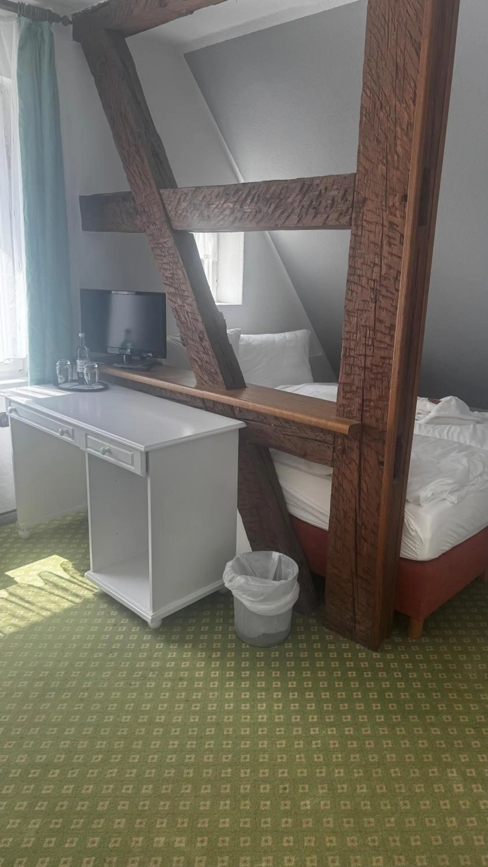 Bedroom, Bed in Meeressterne Hotel Weißes Schloß