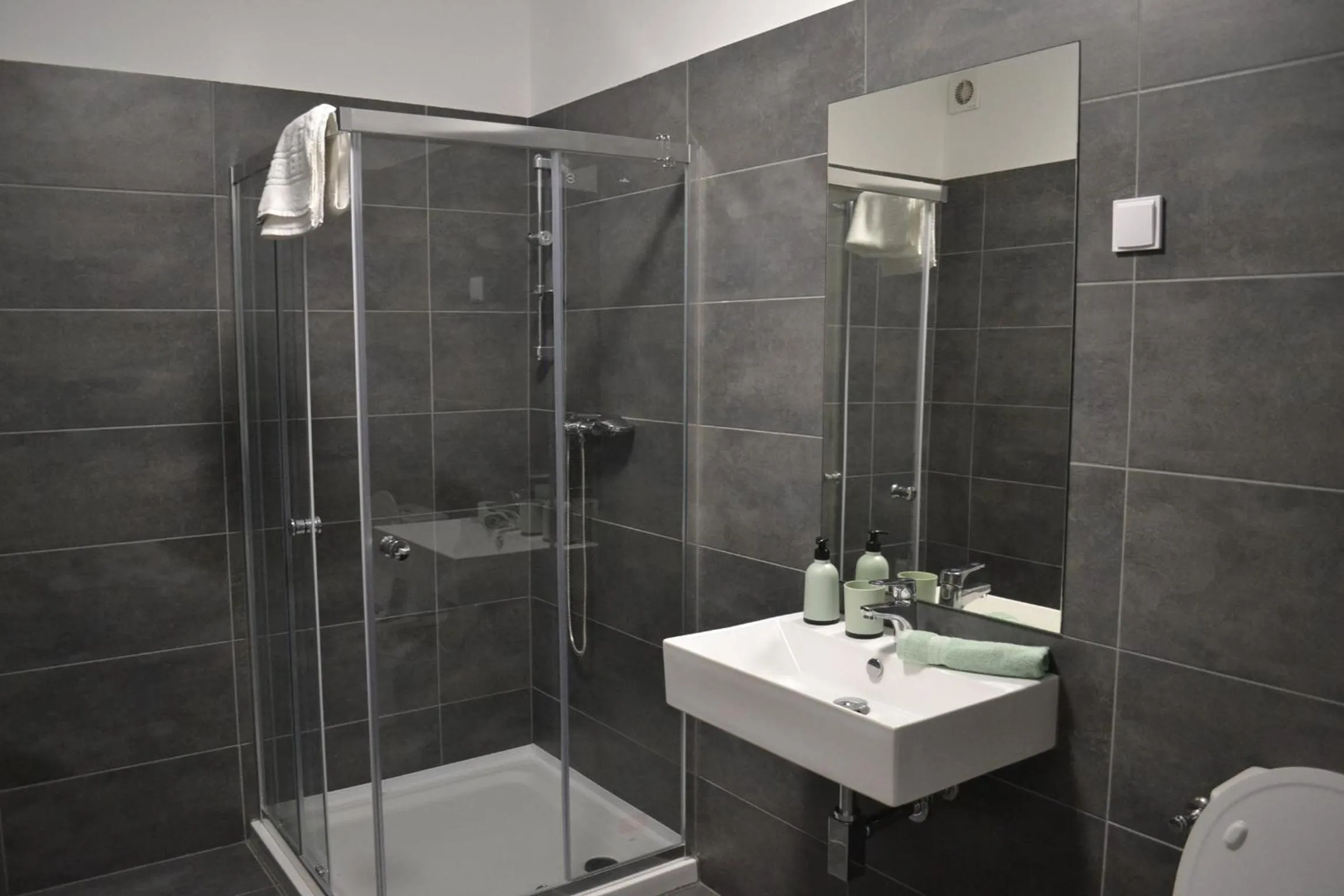 Shower in Főnix Design Rooms