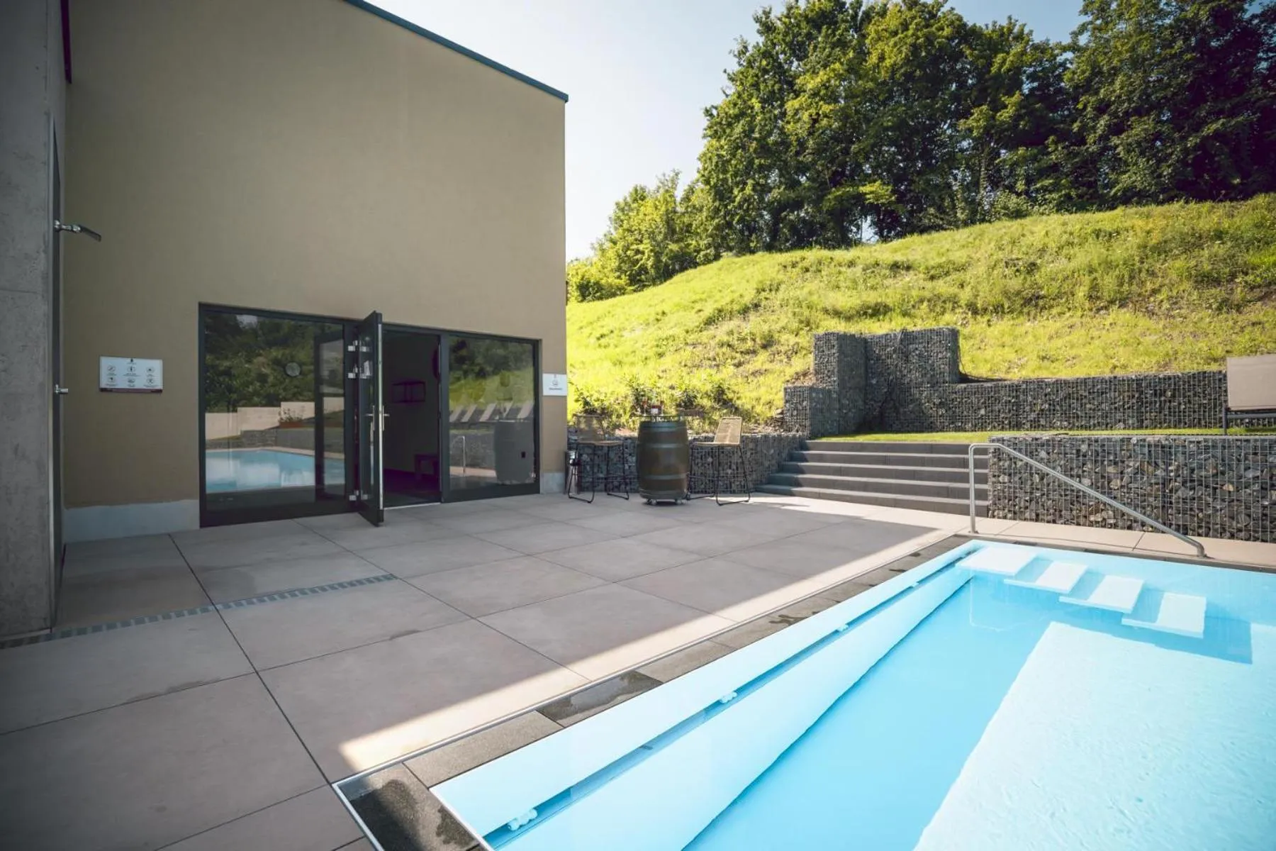 Swimming pool in Hotel Halfenstube & Villa Spa 1894
