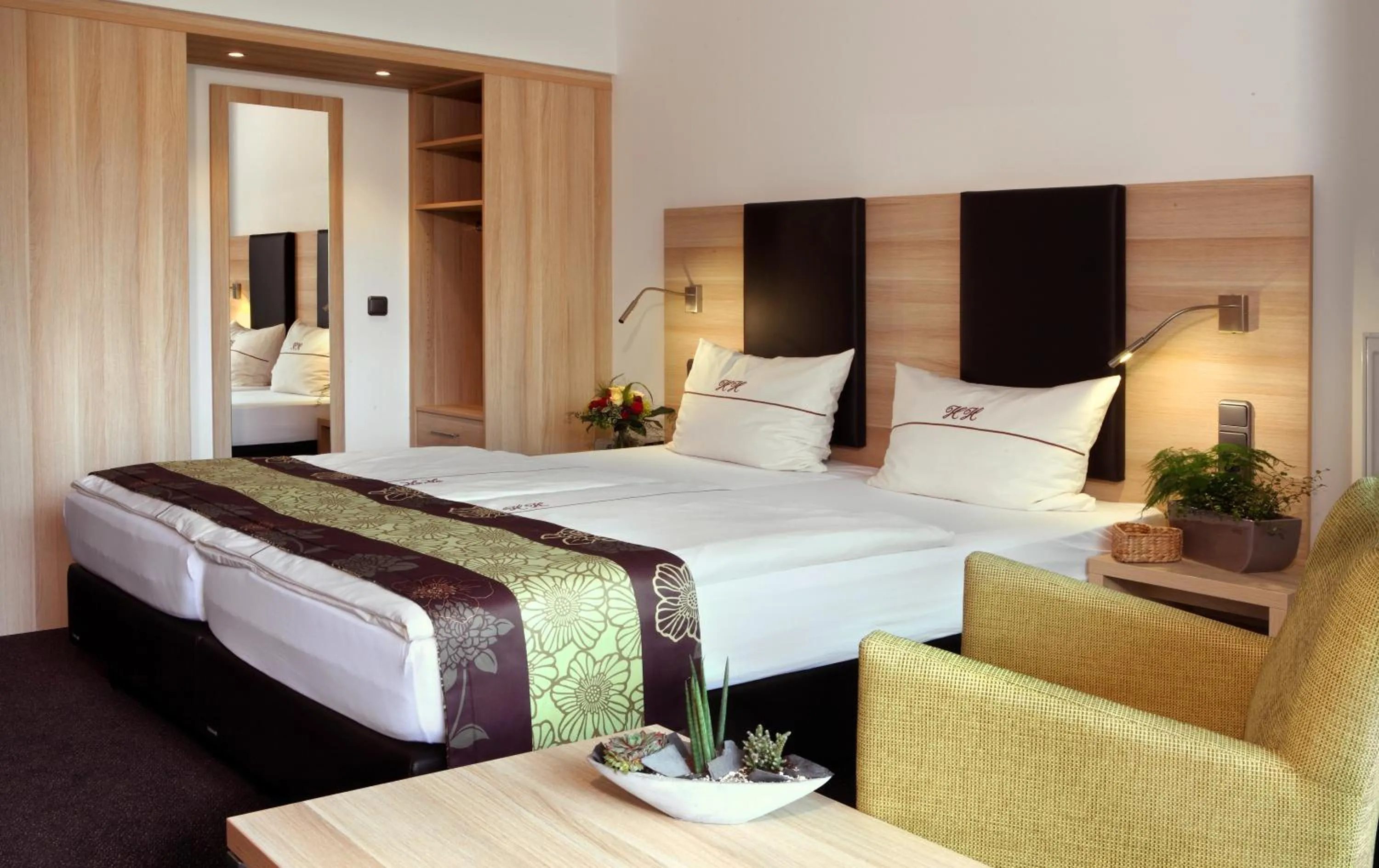 Bed in Hotel Halfenstube & Villa Spa 1894