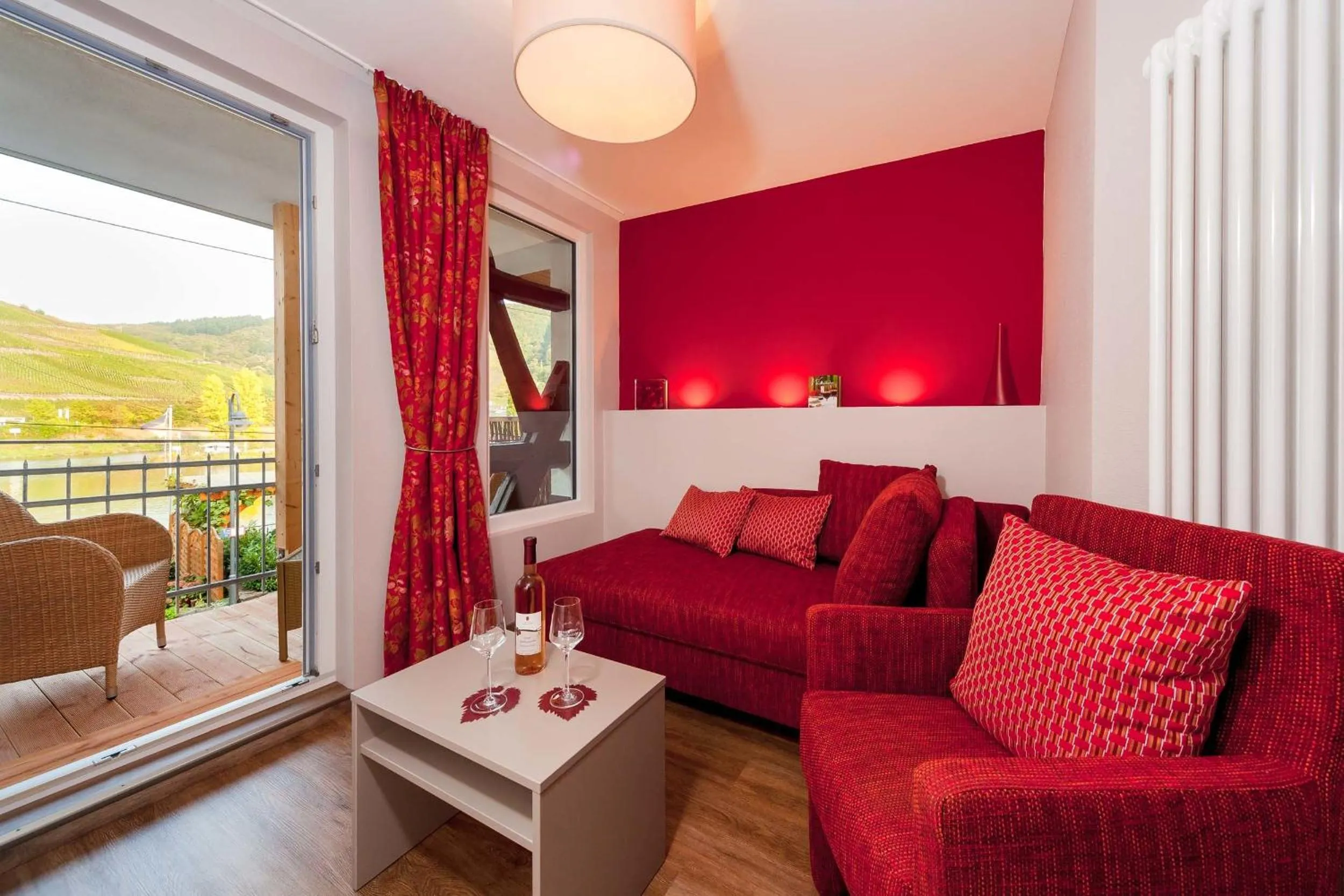 Seating area in Hotel Halfenstube & Villa Spa 1894