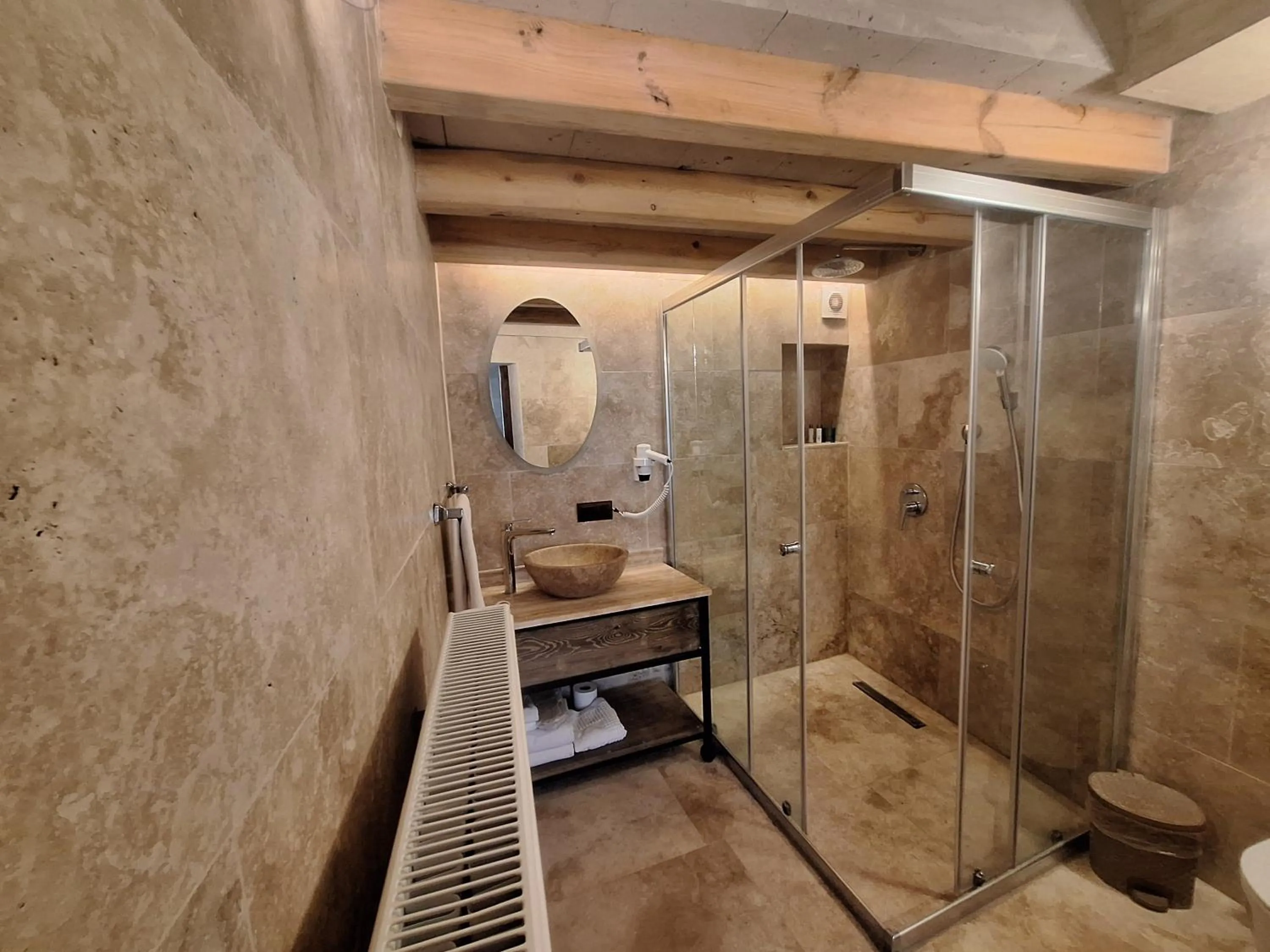 Shower in Cappadocia Fairy Tale Suites