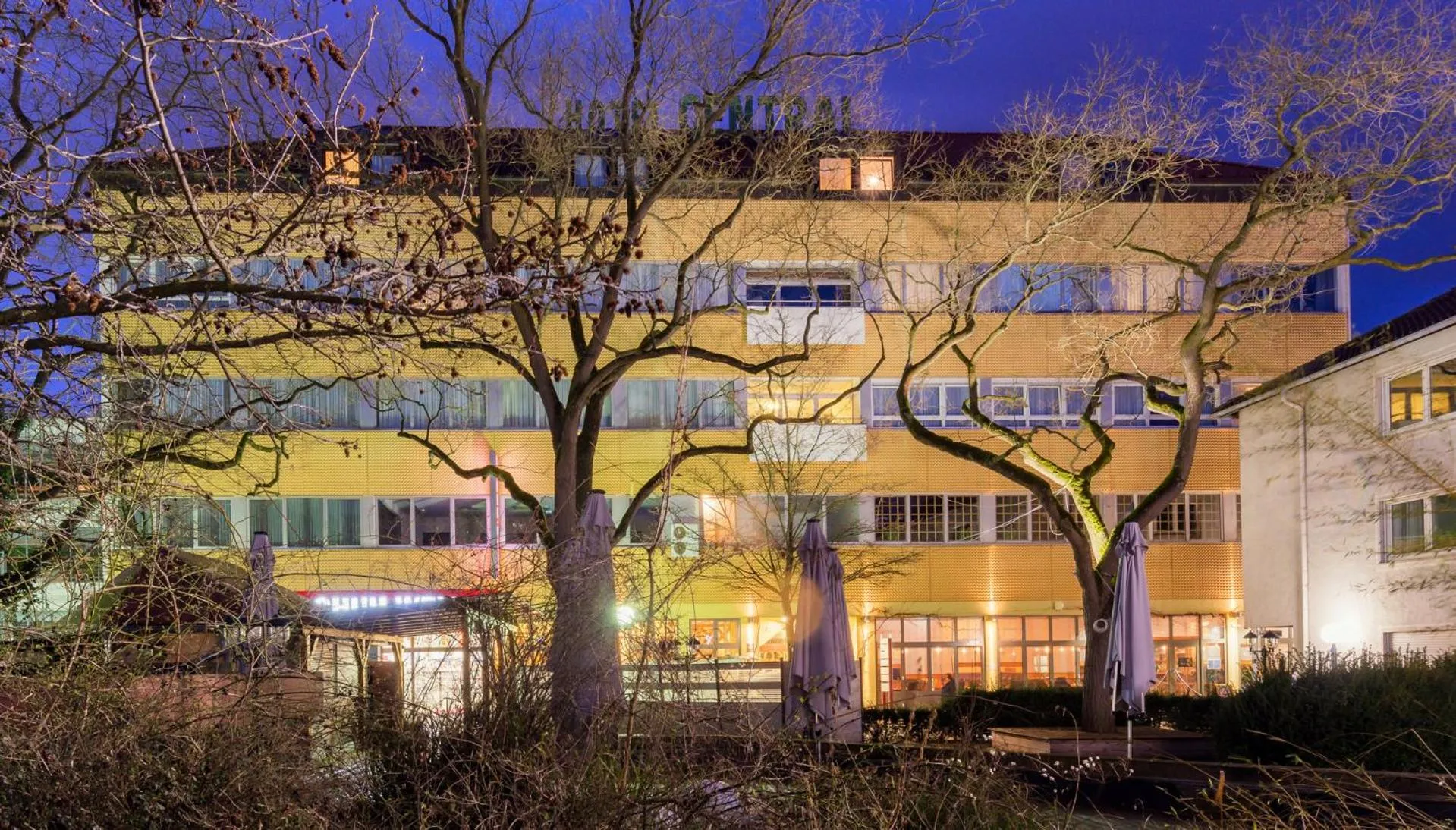 Facade/entrance in Hotel Central