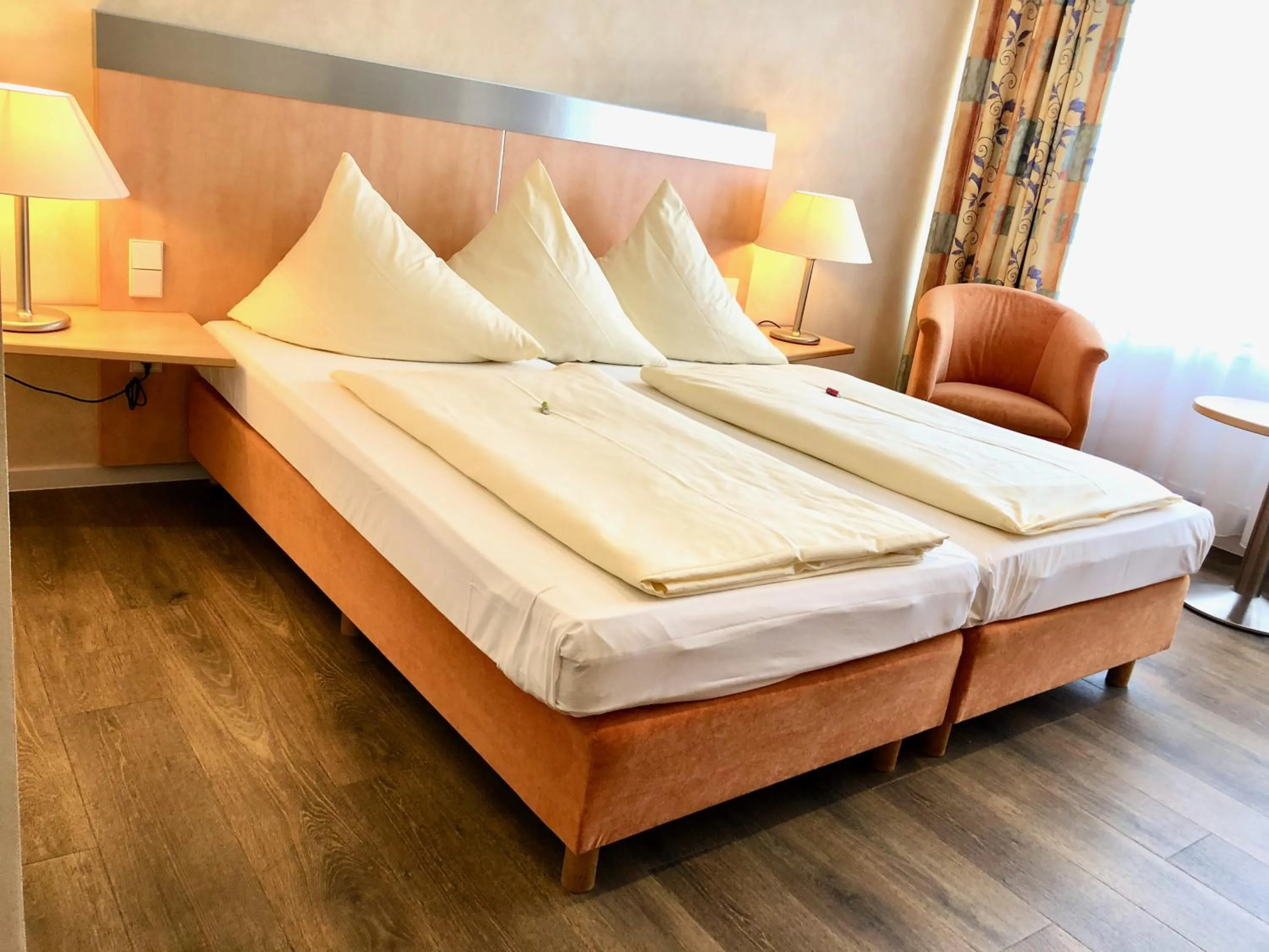 Bed in Hotel Central