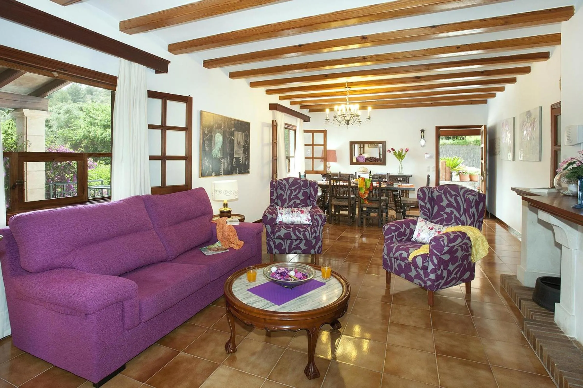 Living room in Villa ROTGER
