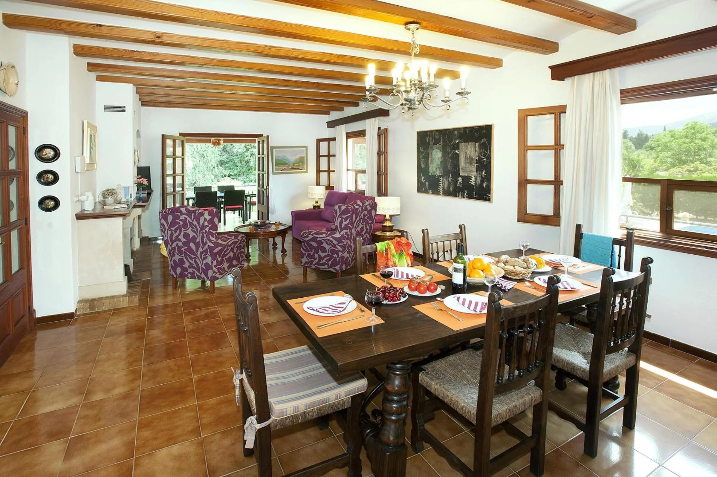 Living room in Villa ROTGER