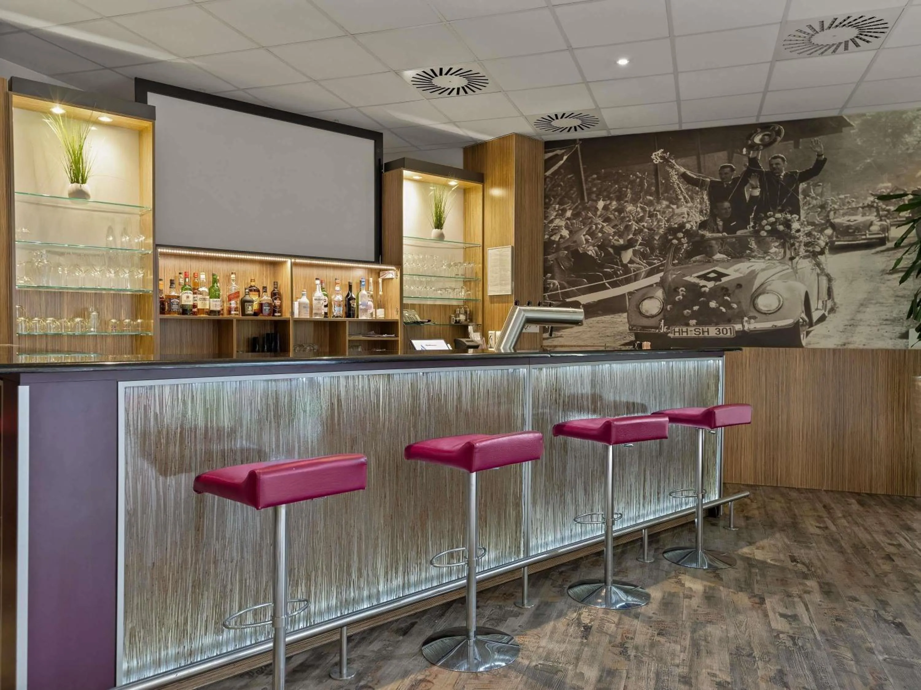 Lounge or bar in Mercure Hotel Hamburg am Volkspark
