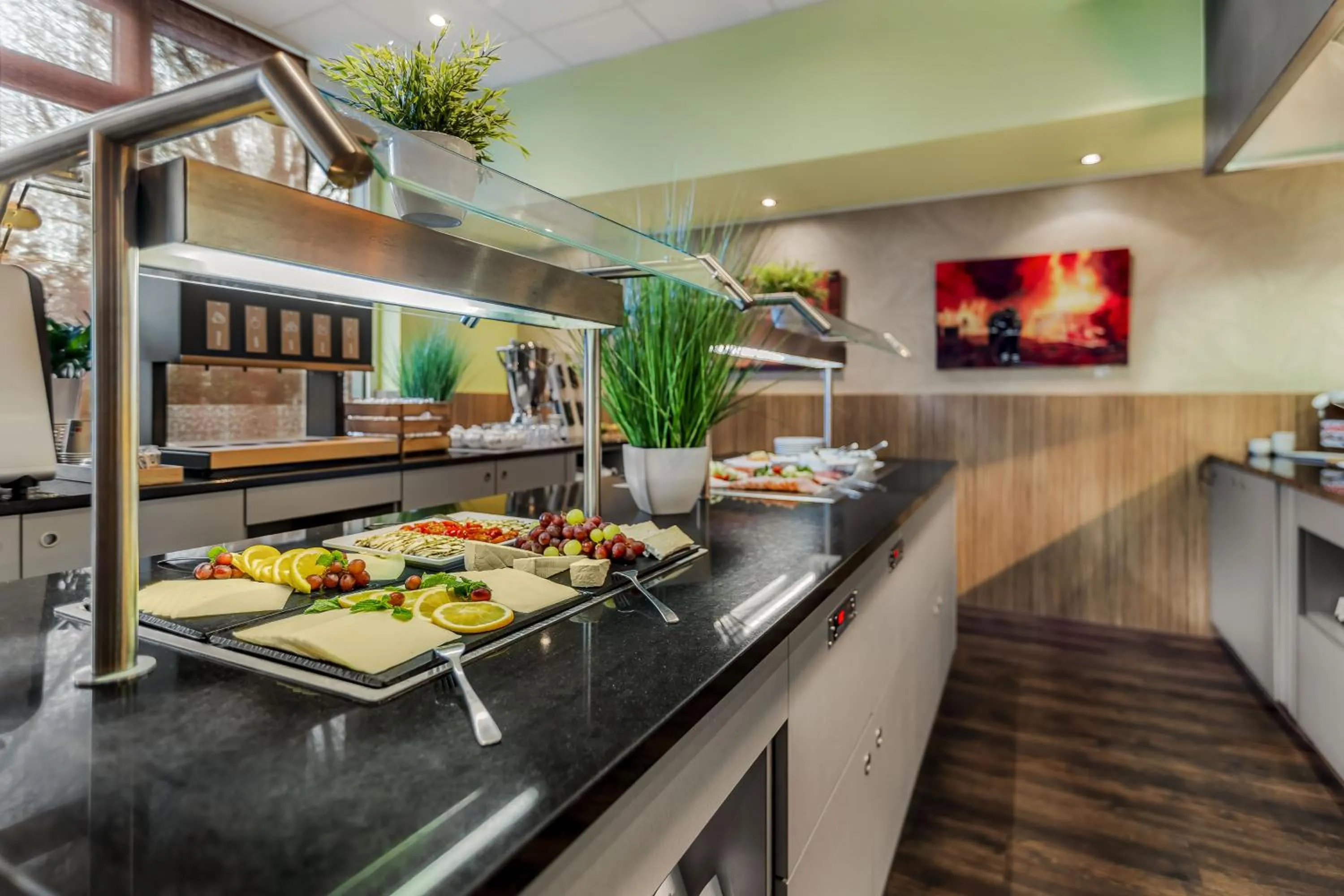 Breakfast in Mercure Hotel Hamburg am Volkspark