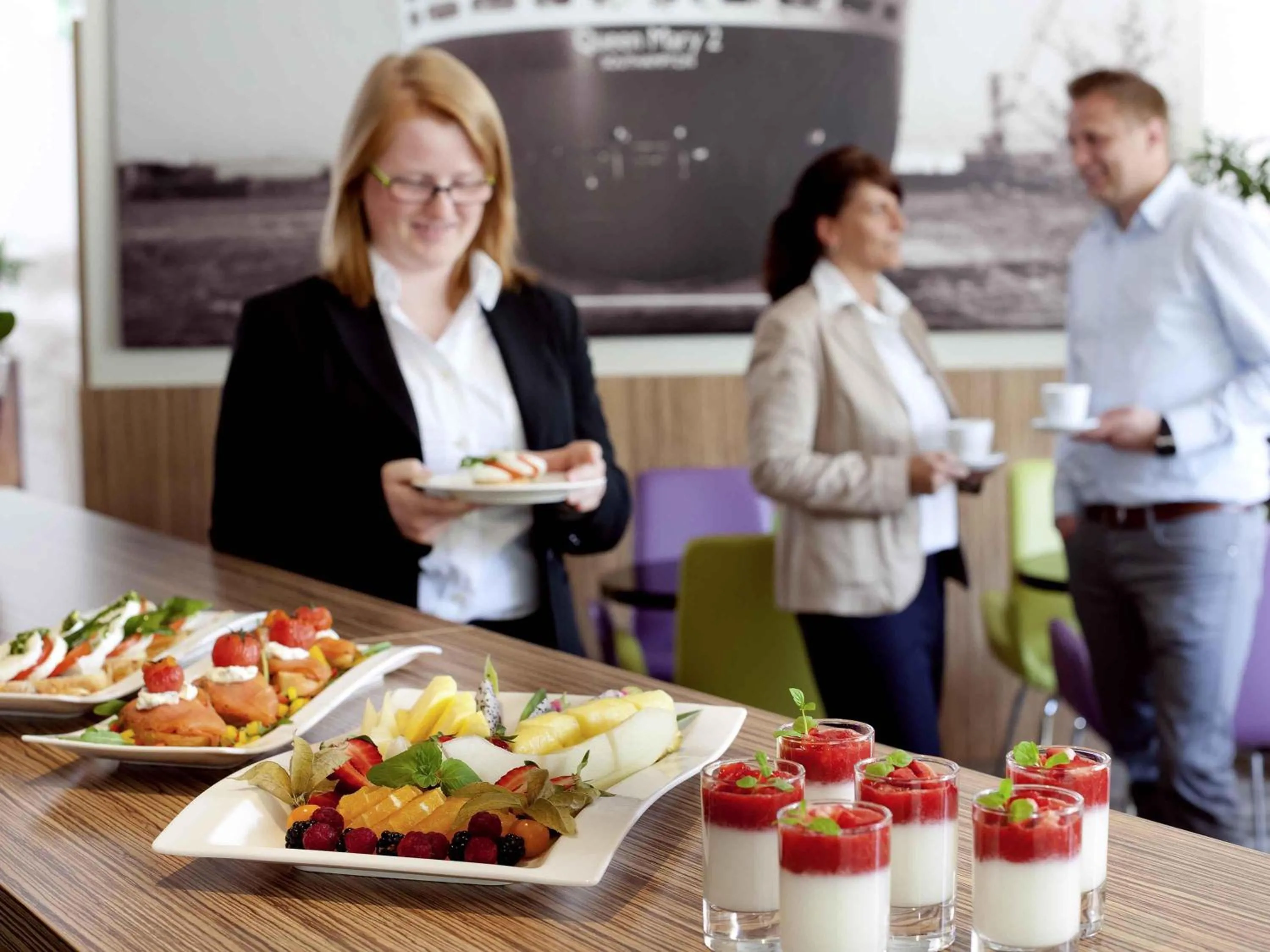 Restaurant/places to eat in Mercure Hotel Hamburg am Volkspark