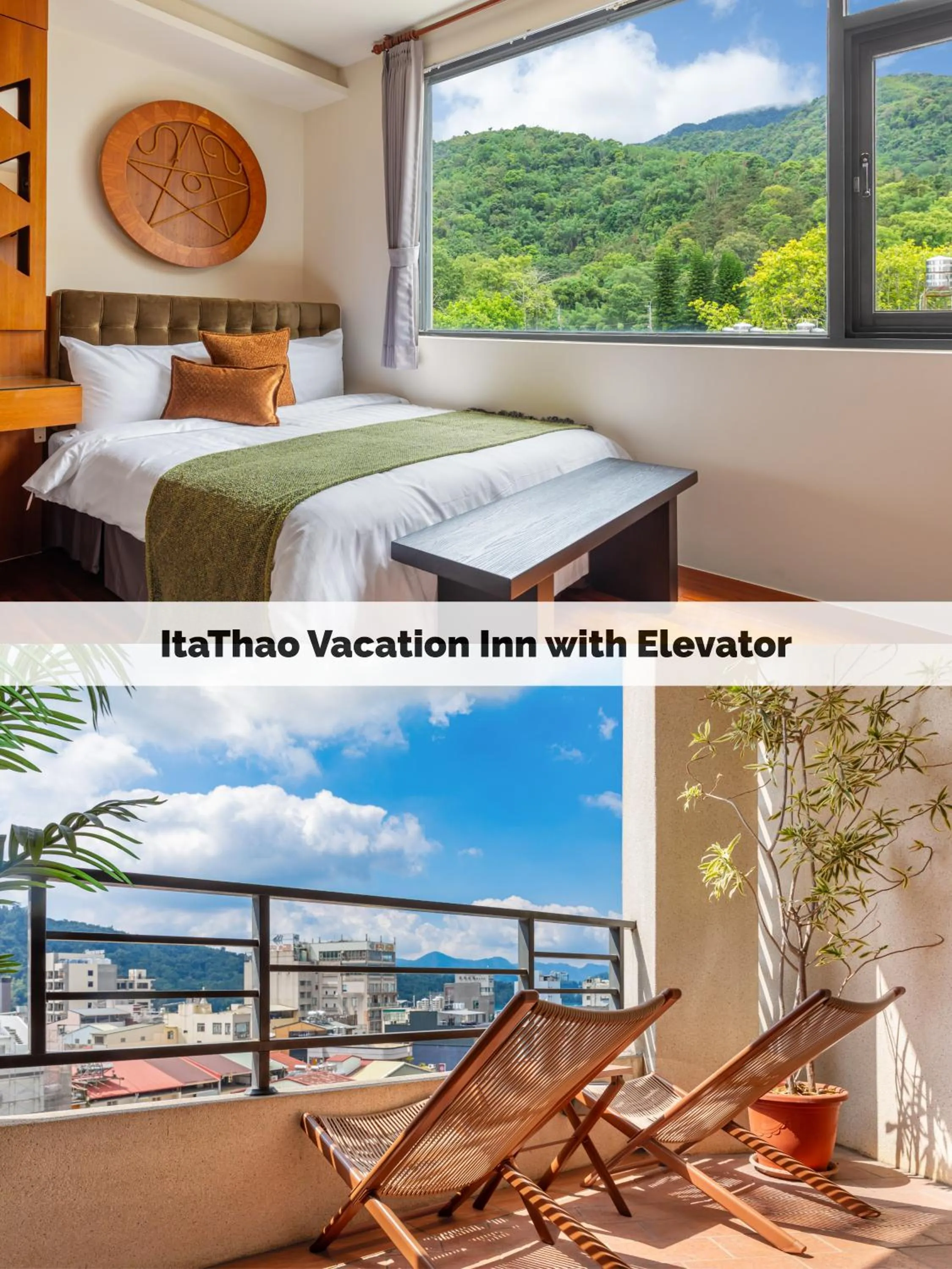 Balcony/Terrace, Bed in ItaThao Vacation Inn with Elevator