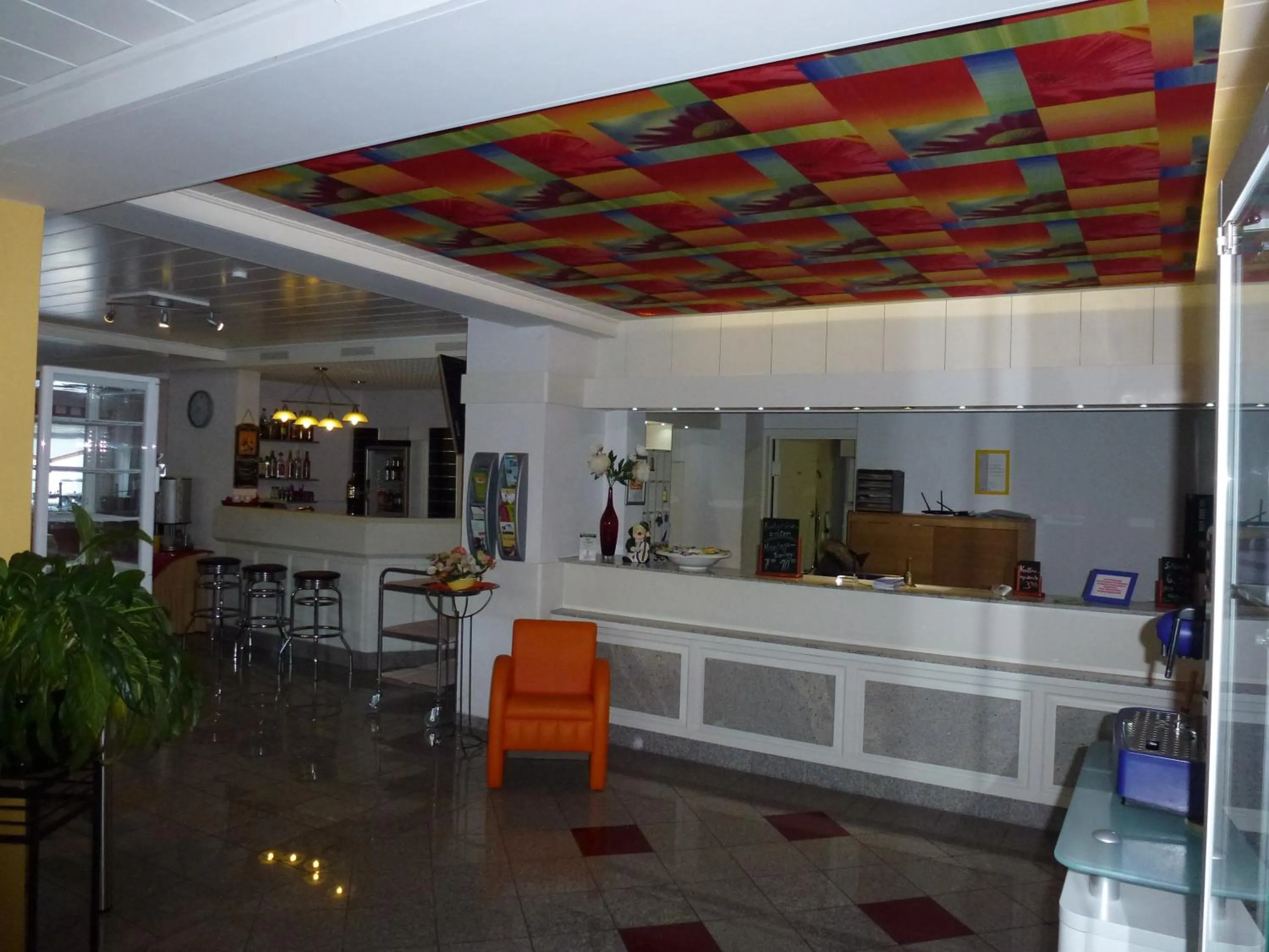 Lobby or reception in Hotel Wildunger Hof mit Gemeinschaftsküche